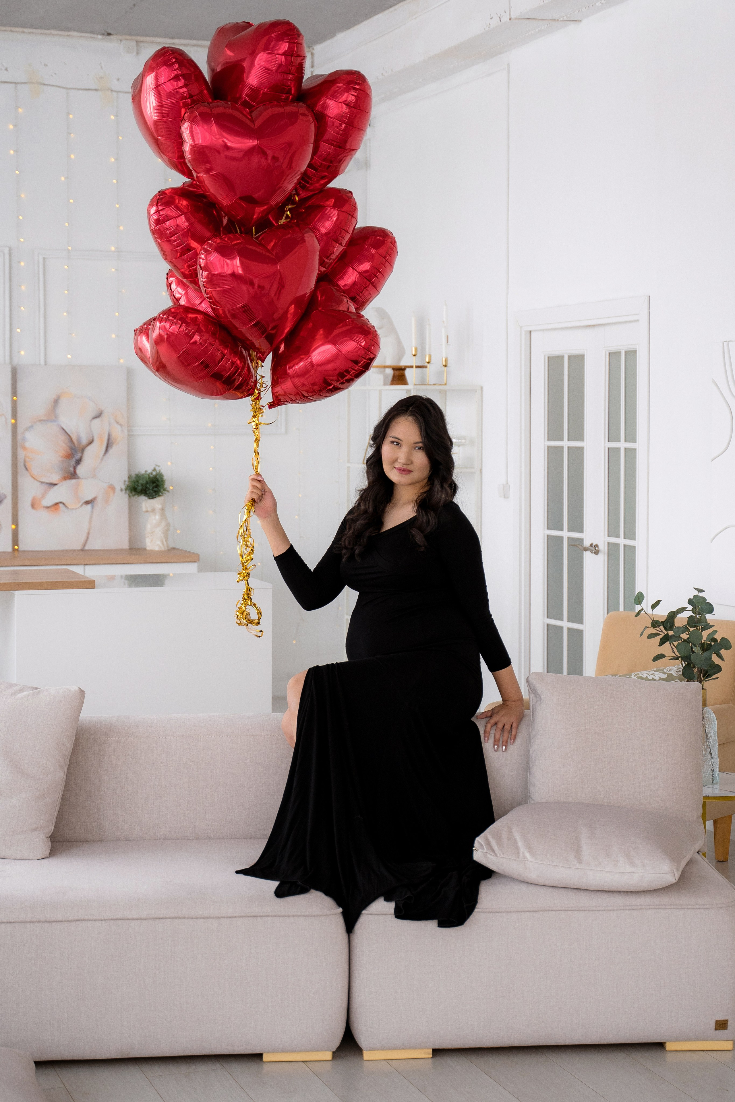 Беременность стандарт. Фотостудия Малина в городе Улан-Удэ. Фотограф Ирина Жарникова