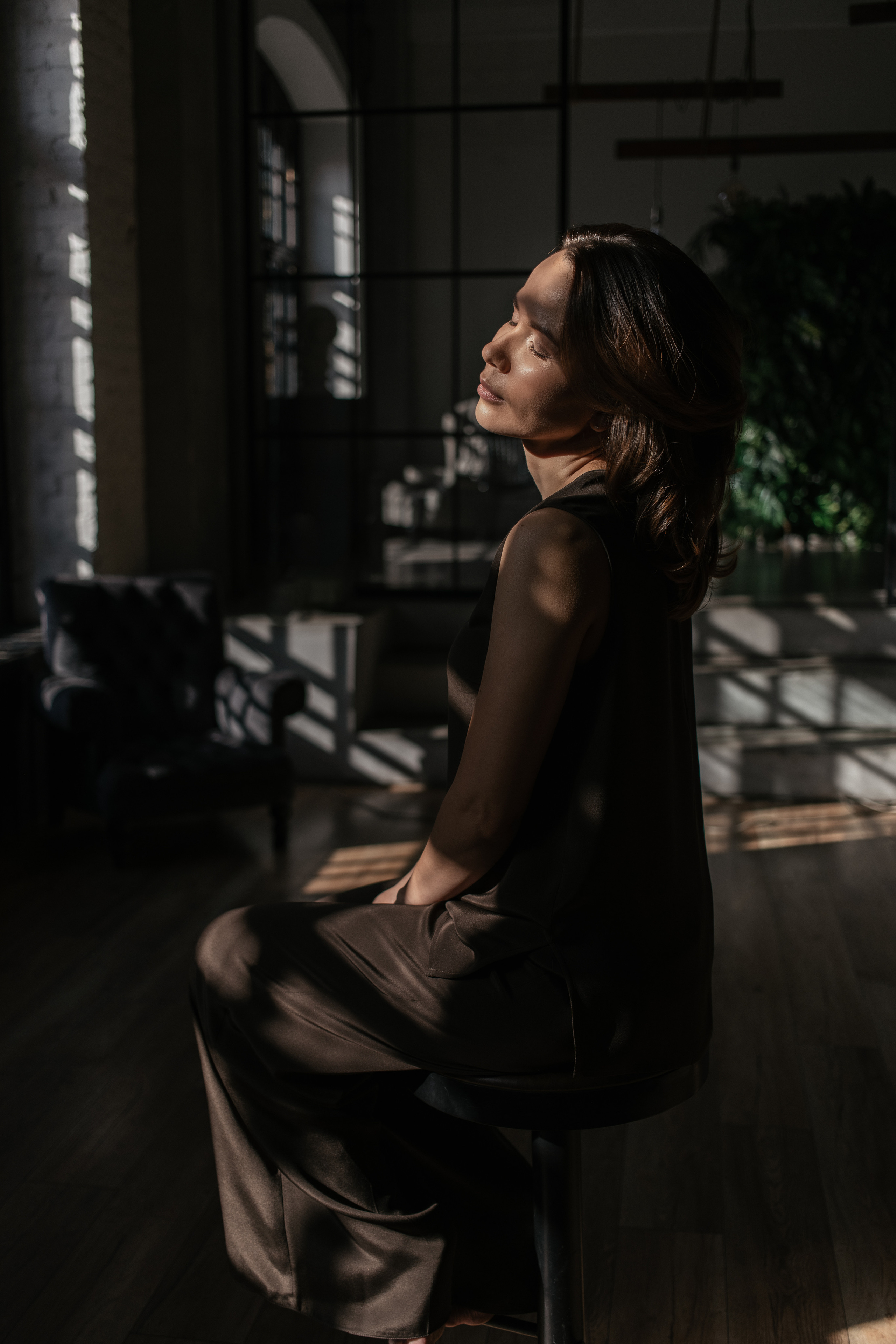 Индивидуальная фотосессия в студии. Фотограф из Санкт-Петербурга Оксана Валковая. Женский портрет. Портрет