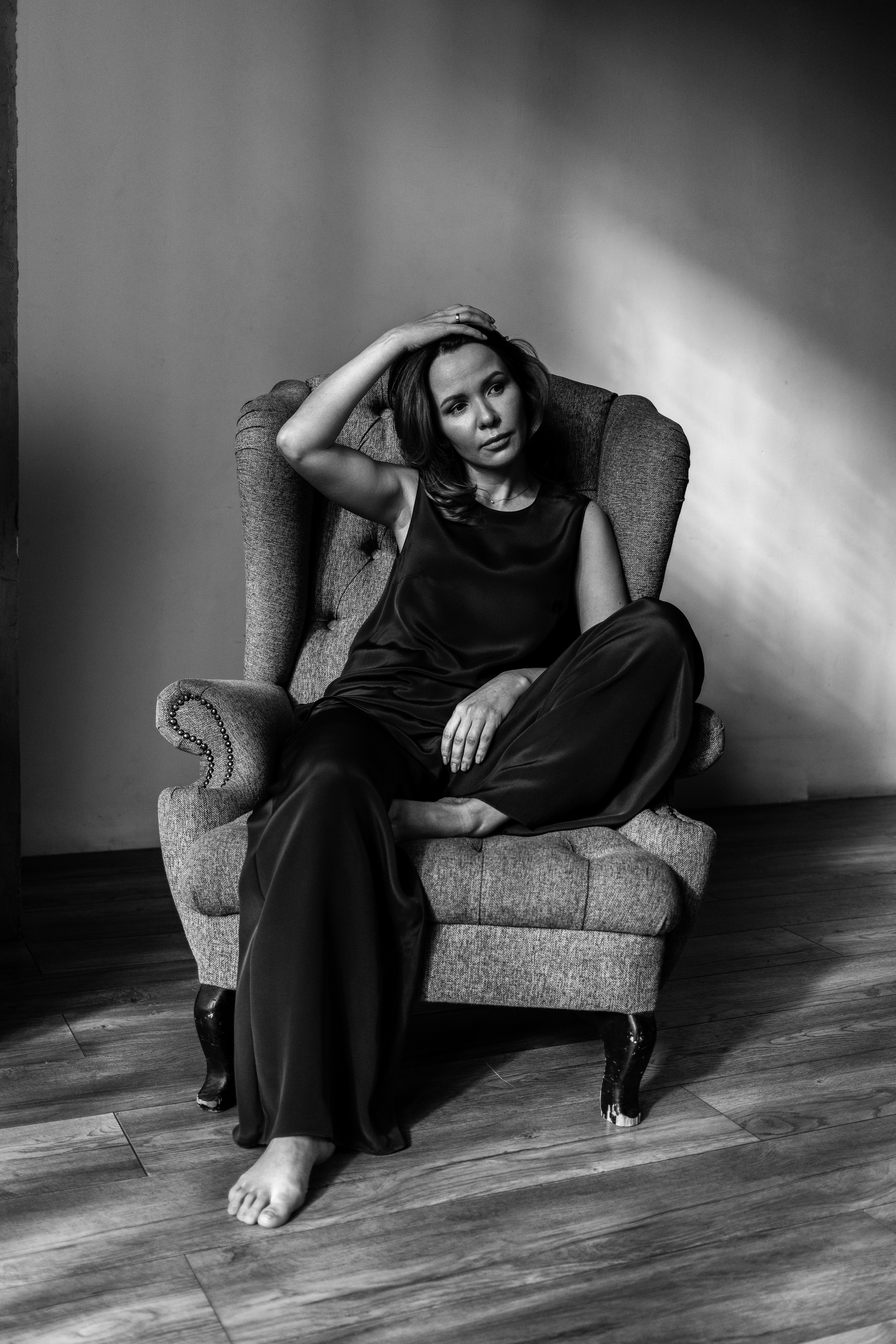 Индивидуальная фотосессия в студии. Фотограф из Санкт-Петербурга Оксана Валковая. Женский портрет. Портрет