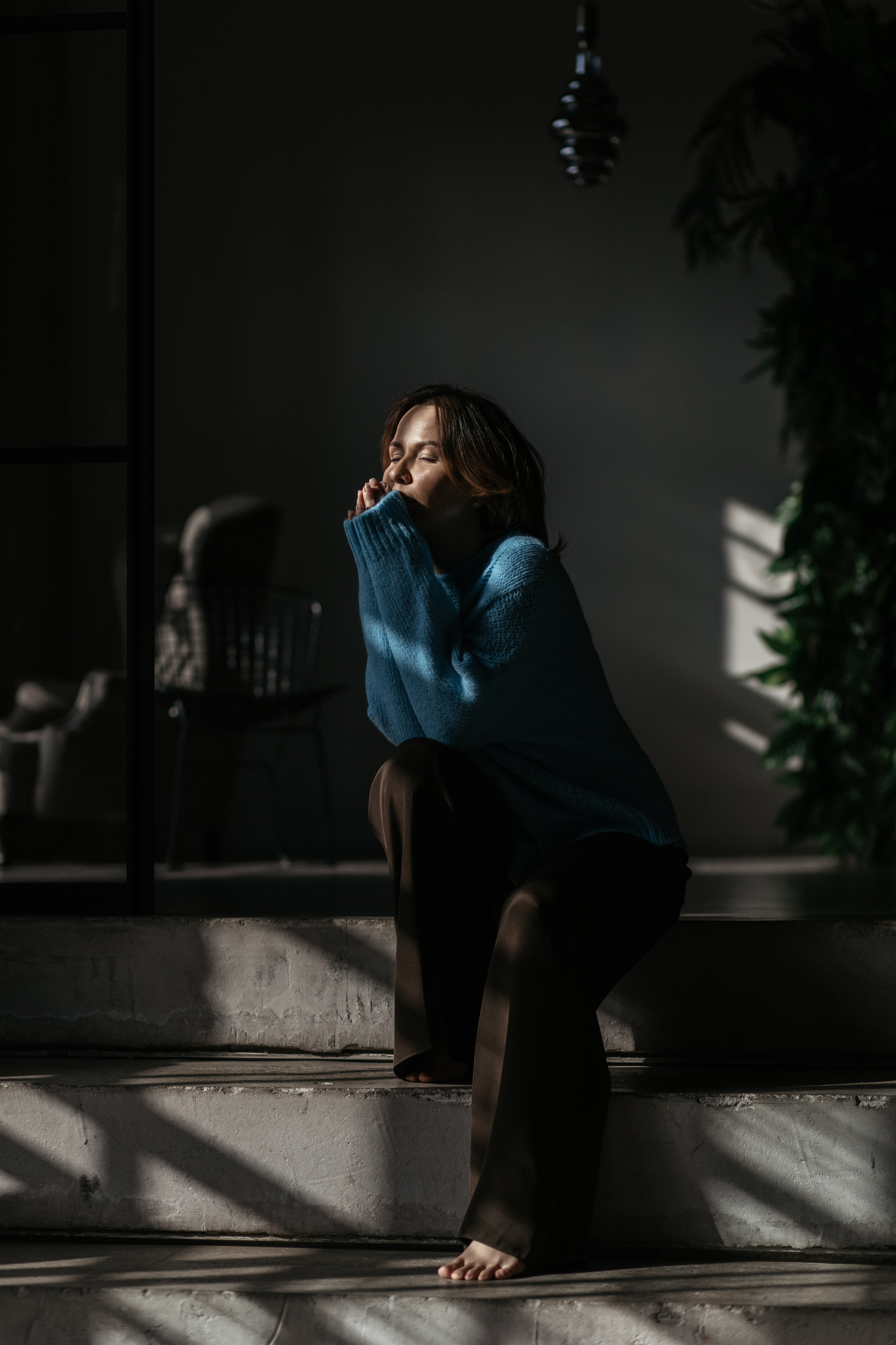 Индивидуальная фотосессия в студии. Фотограф из Санкт-Петербурга Оксана Валковая. Женский портрет. Портрет