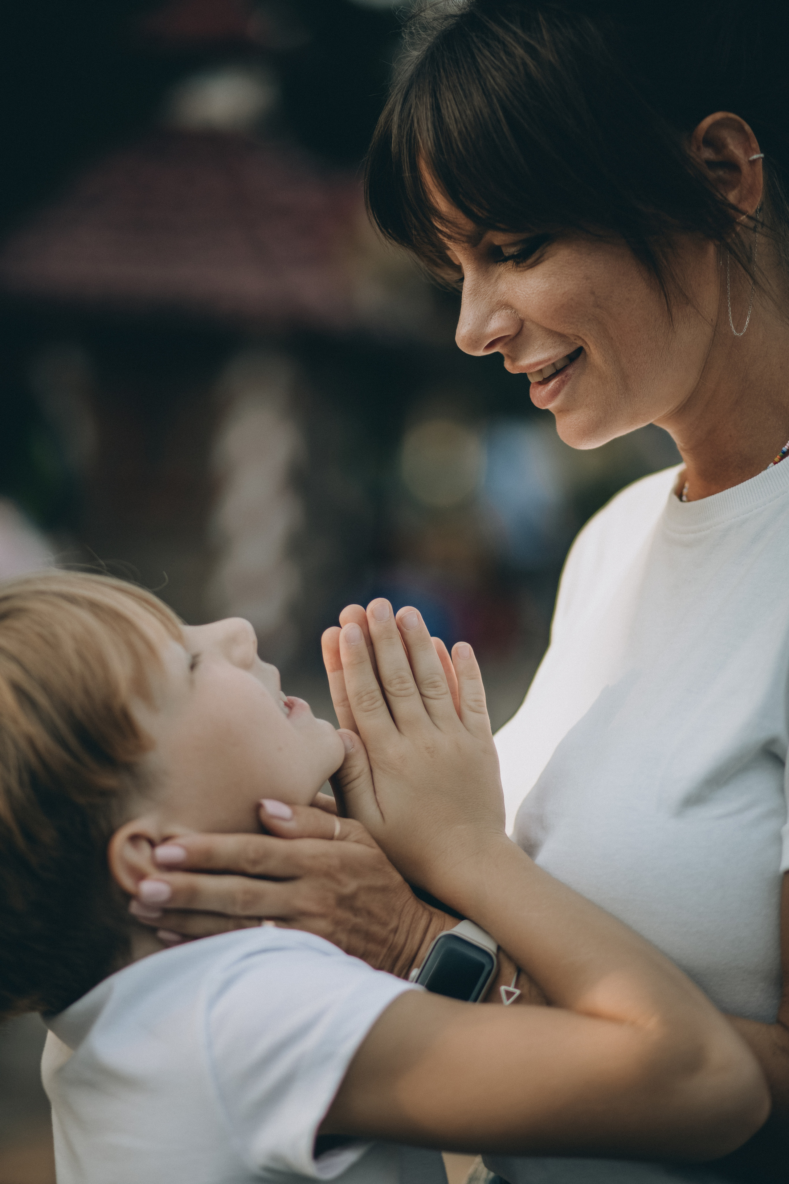 Фотосъемка мамы и сына. Фотограф из Санкт-Петербурга Оксана Валковая. Женский портрет. Портрет
