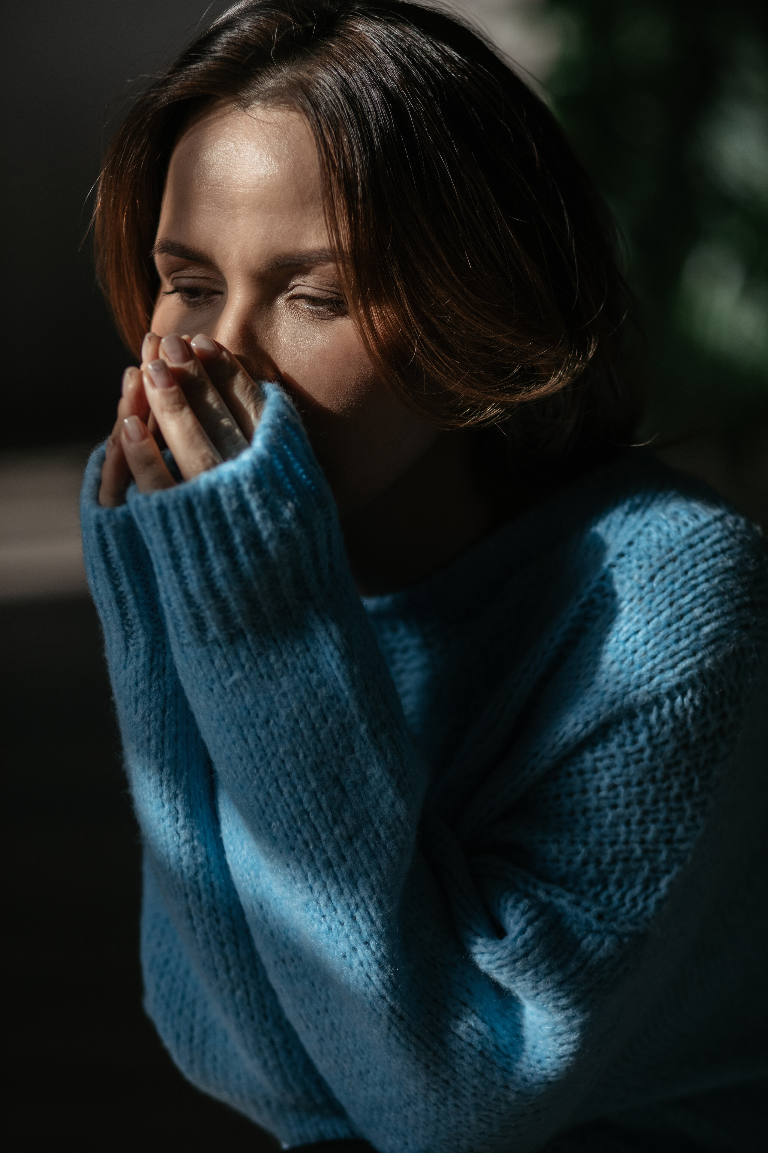 Индивидуальная фотосессия в студии. Фотограф из Санкт-Петербурга Оксана Валковая. Женский портрет. Портрет