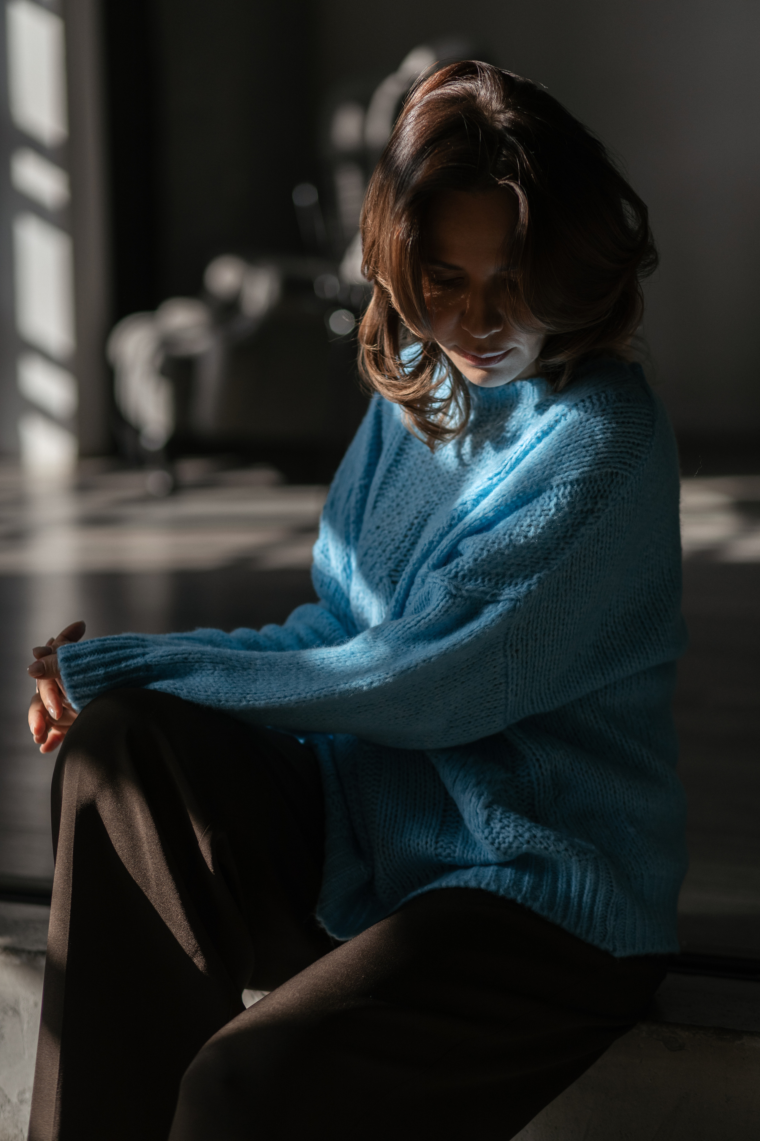 Индивидуальная фотосессия в студии. Фотограф из Санкт-Петербурга Оксана Валковая. Женский портрет. Портрет