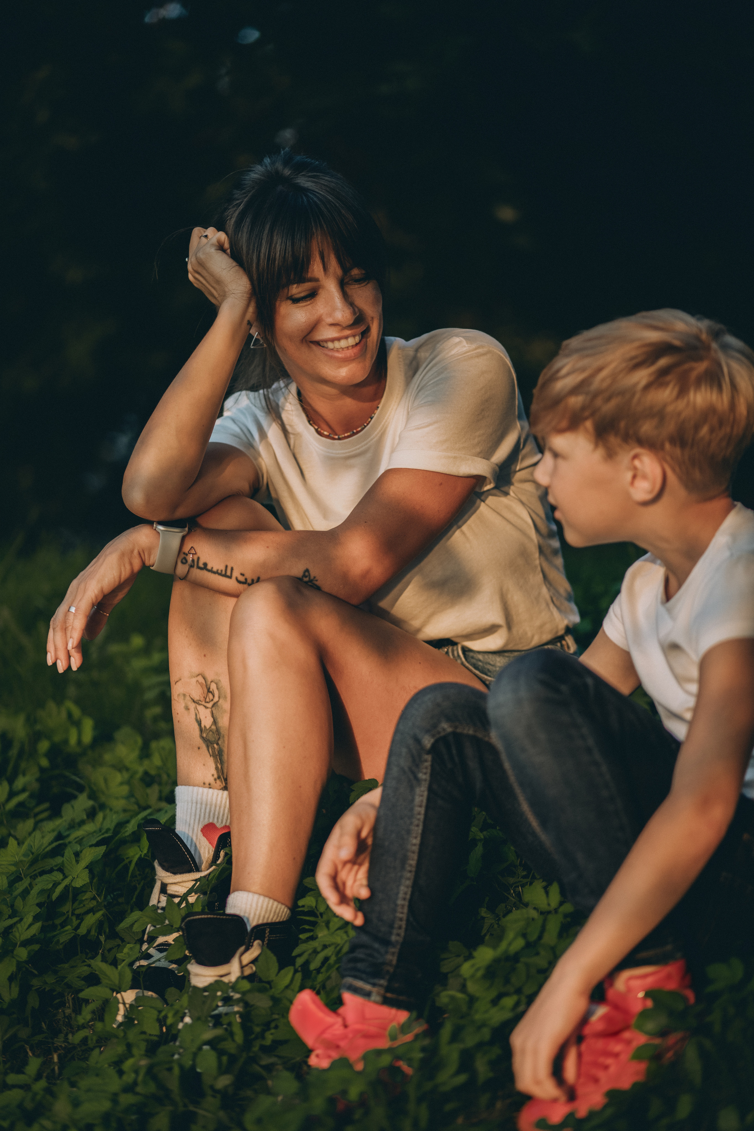 Фотосъемка мамы и сына. Фотограф из Санкт-Петербурга Оксана Валковая. Женский портрет. Портрет