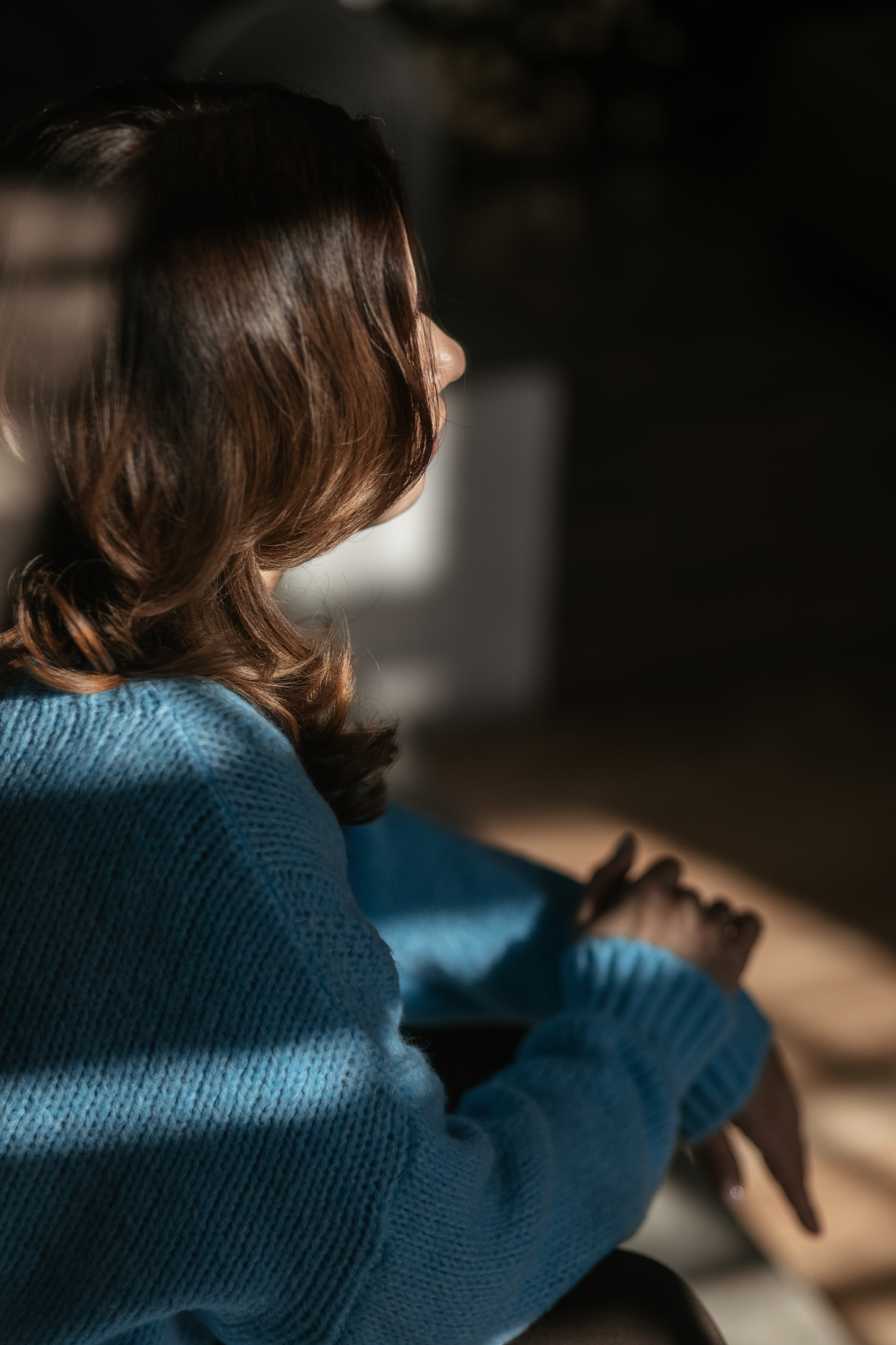 Индивидуальная фотосессия в студии. Фотограф из Санкт-Петербурга Оксана Валковая. Женский портрет. Портрет