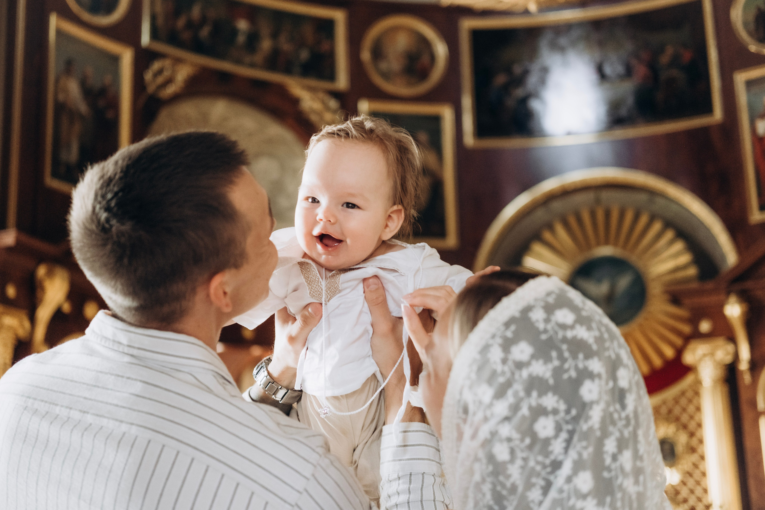 Таинство крещения Макария. Главная
