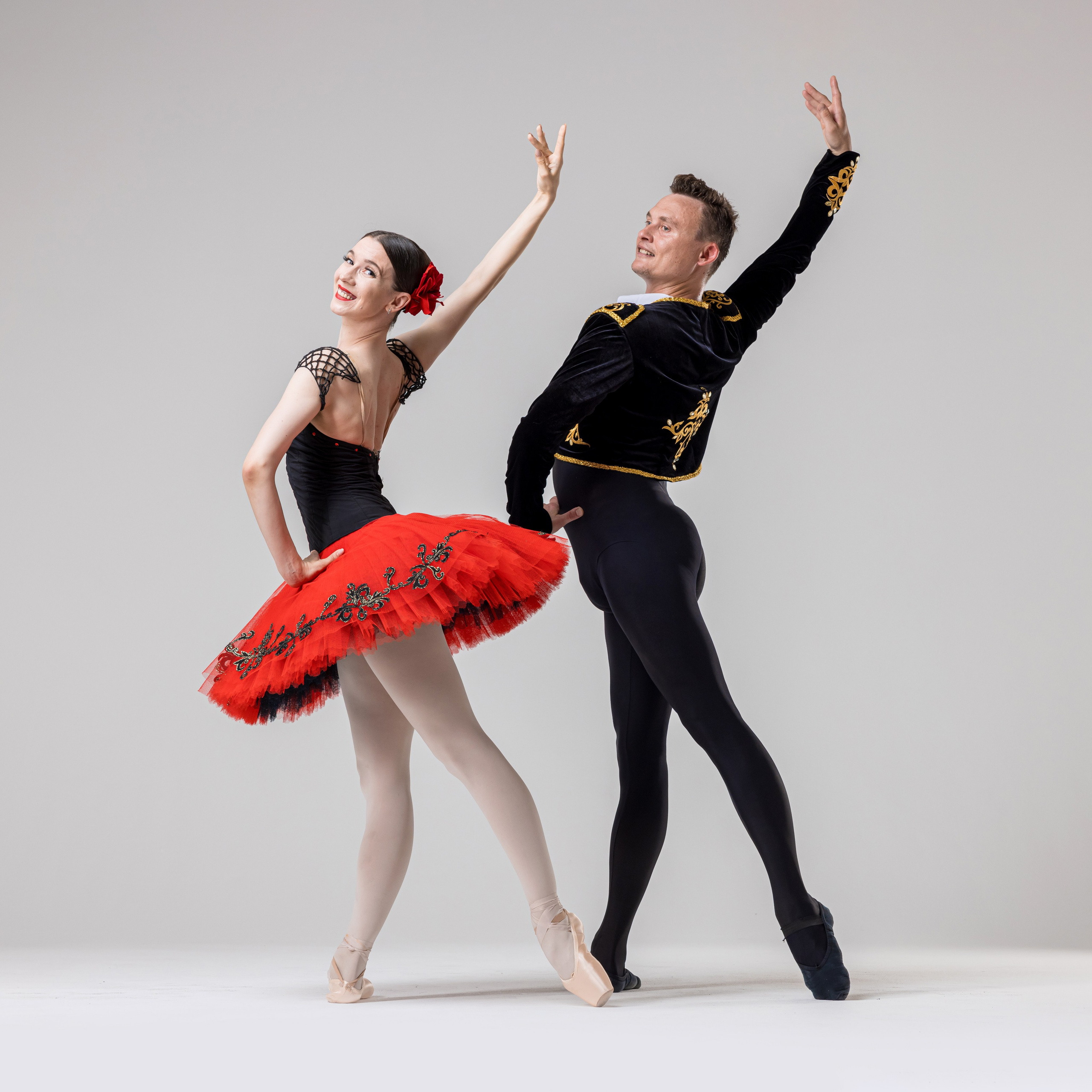 Балетная съёмка на белой циклораме и фонах. Балетный фотограф Алина Ханько — Душа Балета