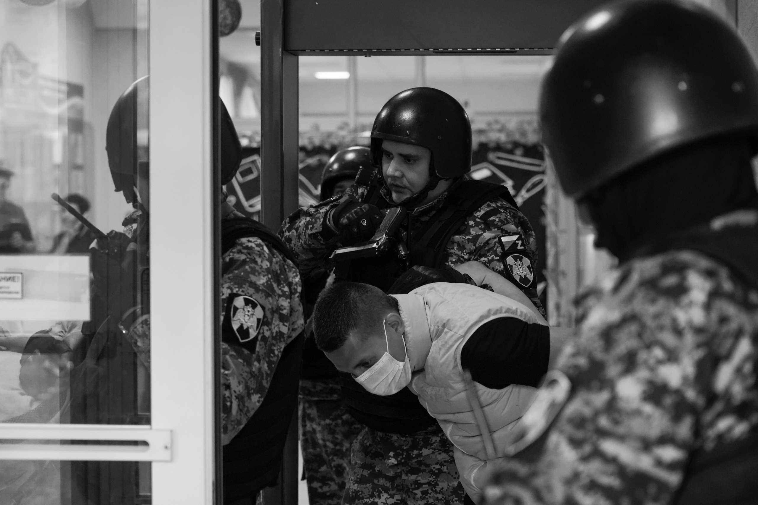 Всероссийские учения по антитеррористической угрозе. Фотограф Кемерово
