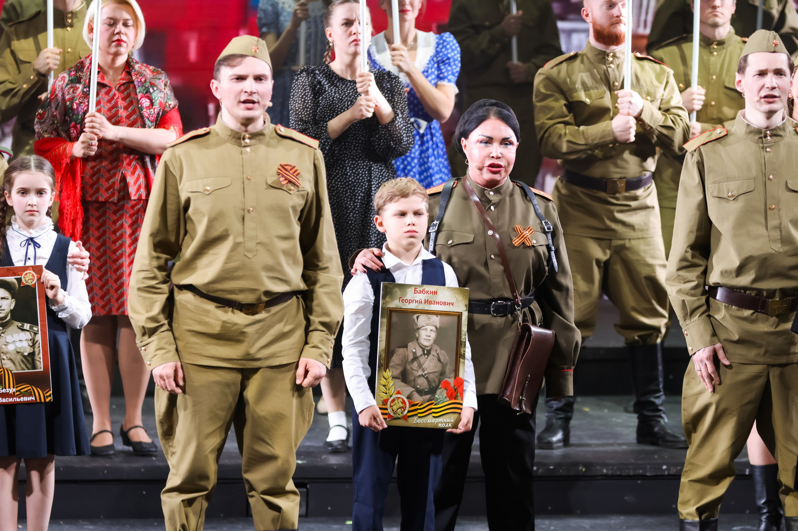 Василий Теркин, театр «Русская песня». Фотограф Ольга Махалова — Санкт-Петербург, Москва, Нижний Новгород