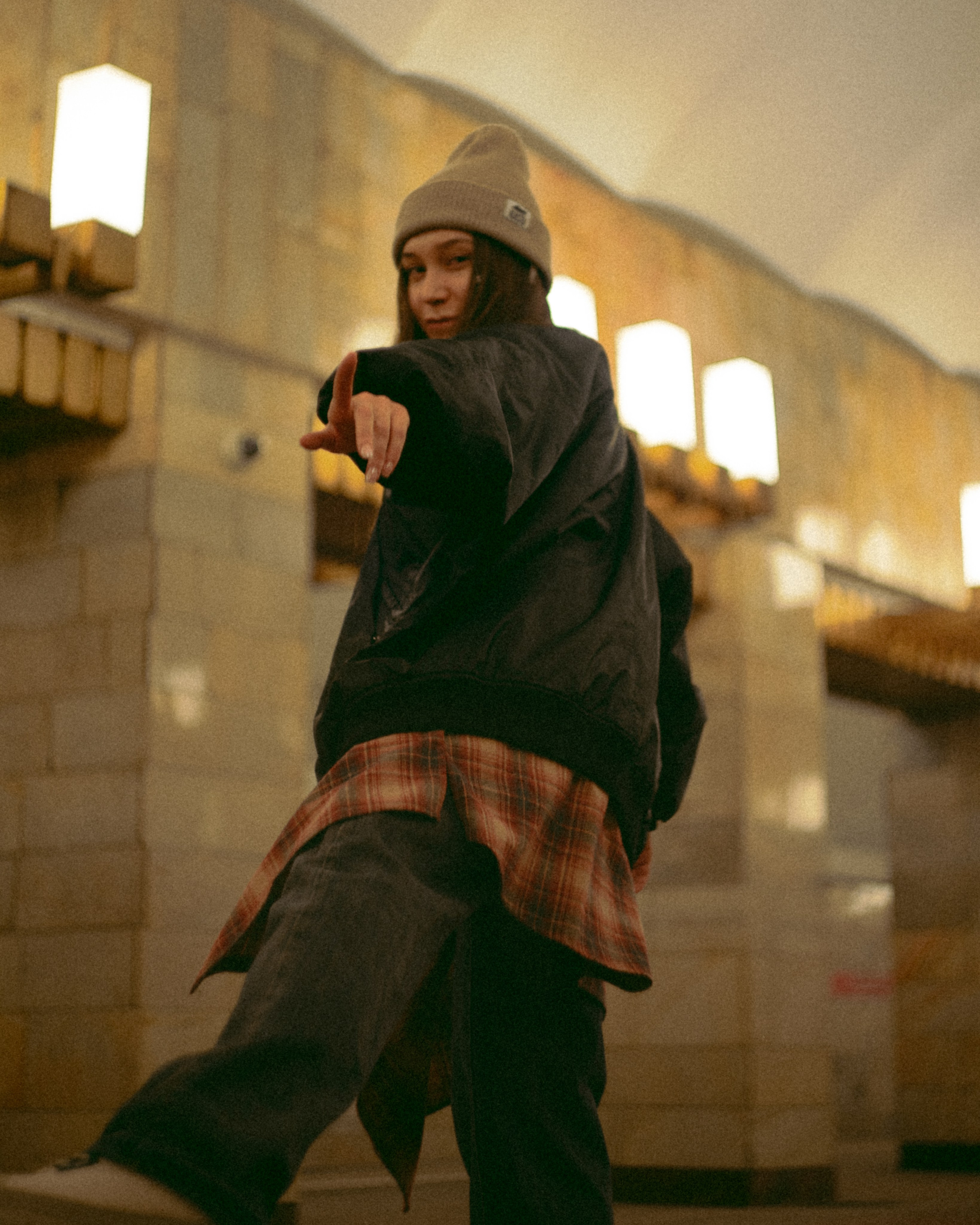 Grunge photoshoot at metro station Grazhdanskiy prospekt. Katya Che | Photographer | Beograd