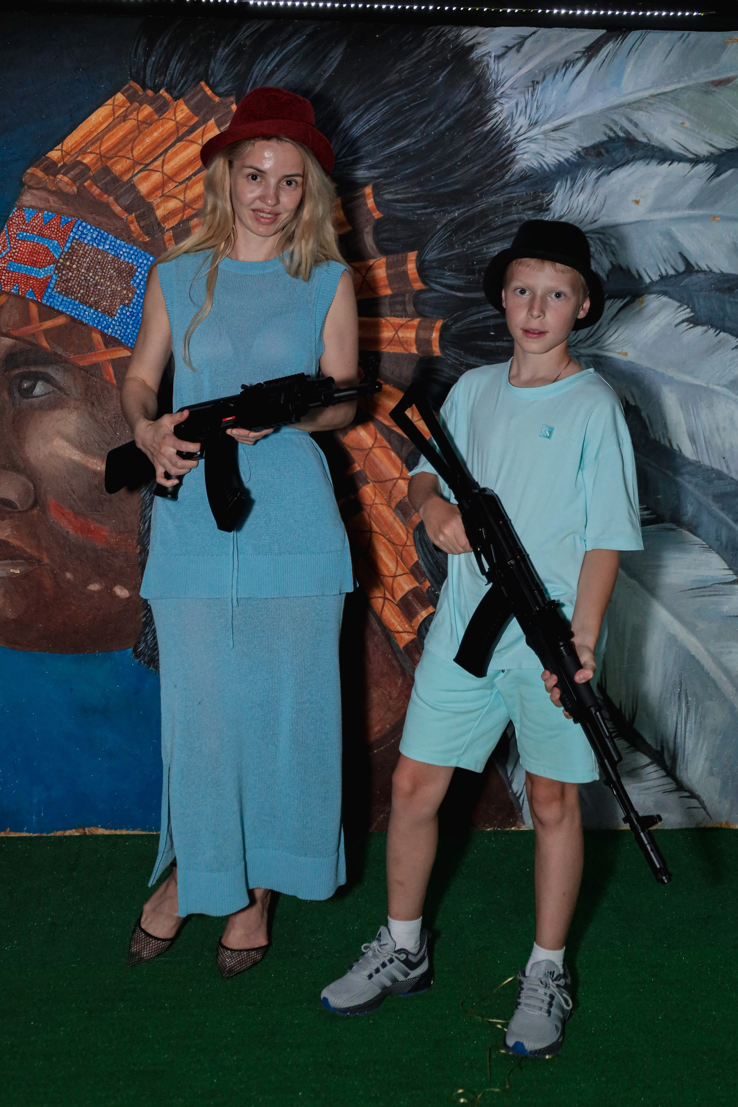 День рождение в стрелковом клубе. Фотограф Надршина Лилия