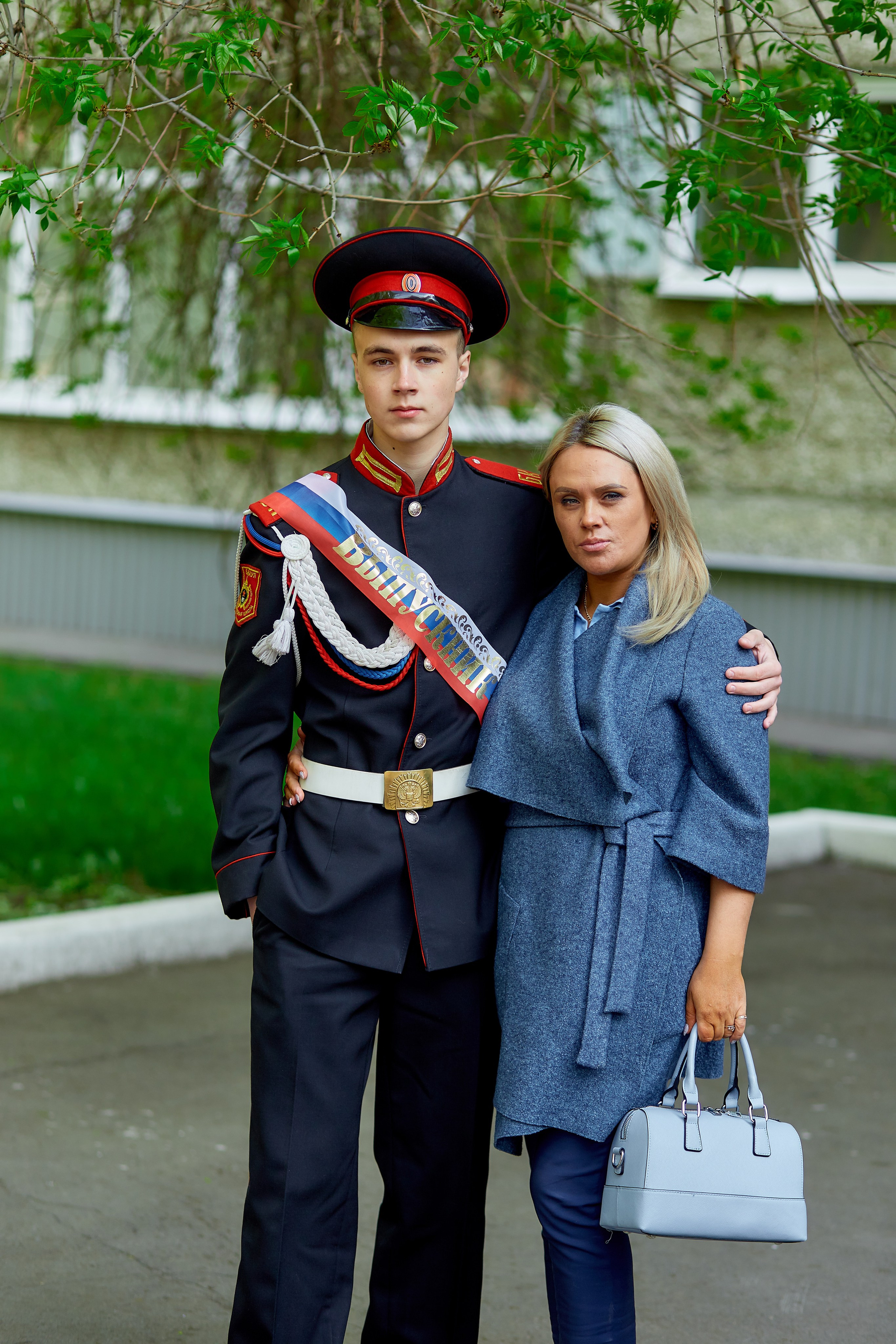 Кадеты последний звонок. Фотограф Вячеслав Фарунин