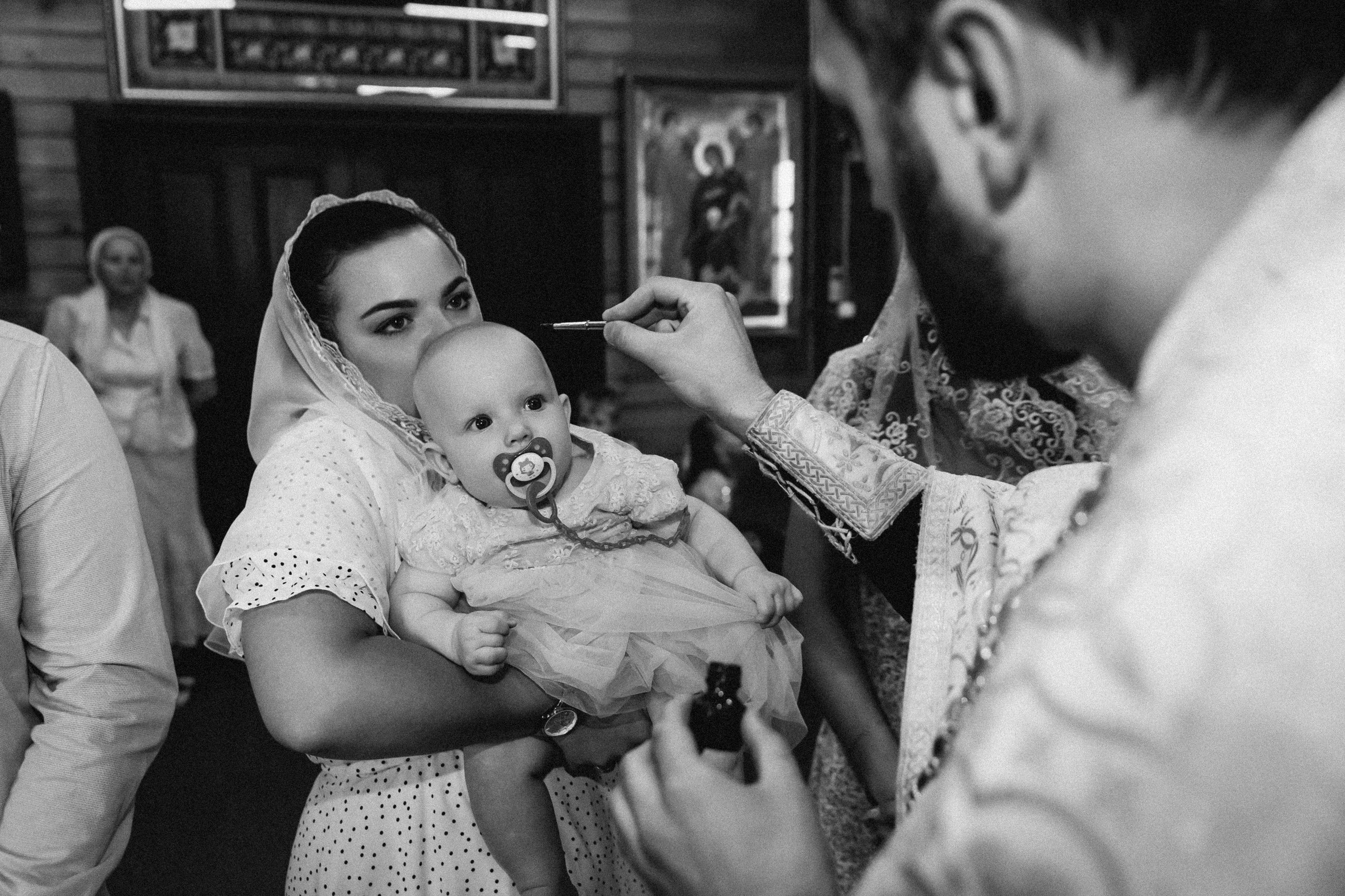 Крещение Эмилии. Семейный фотограф Минск Усова Ольга