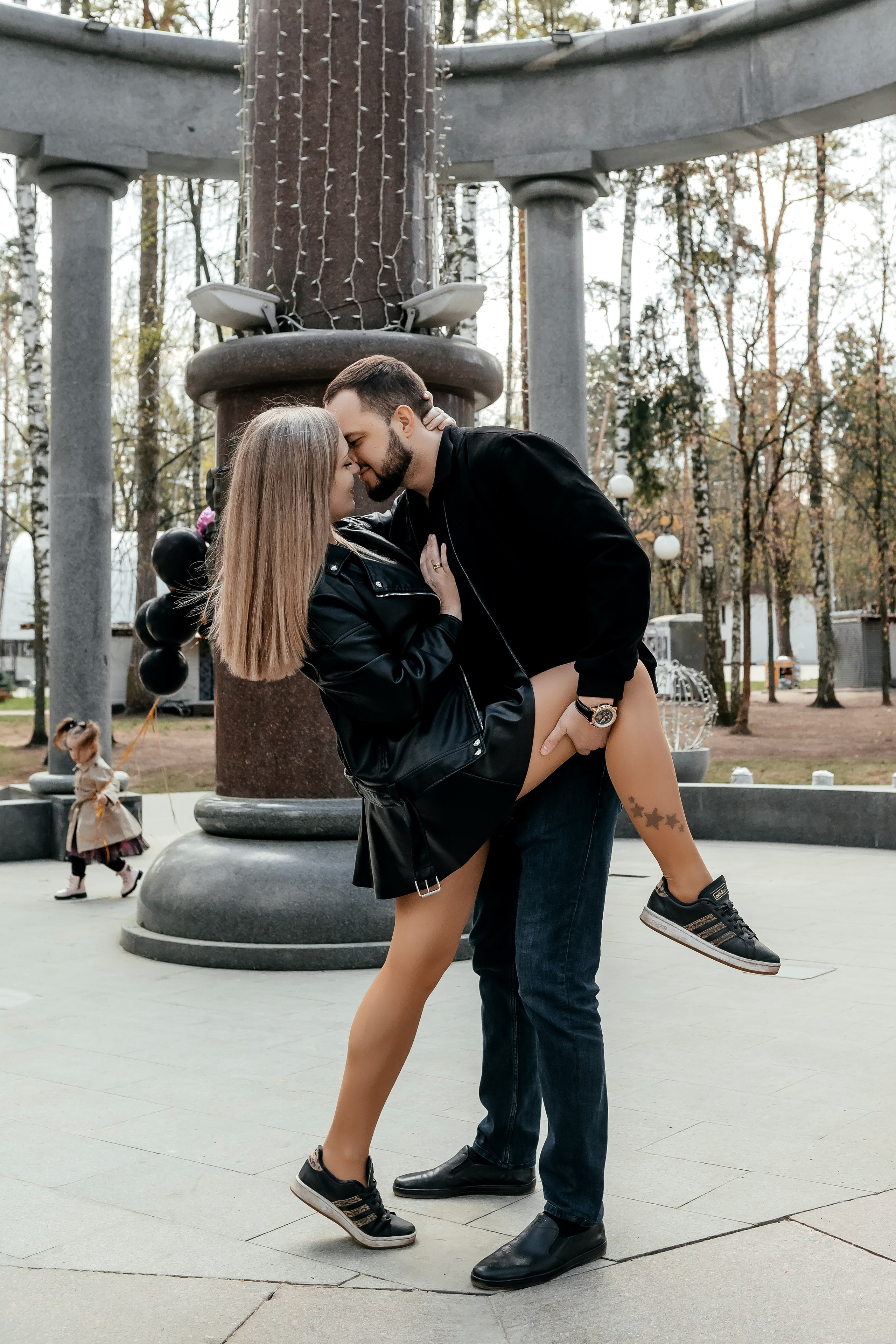 Кристина и семья, Ногинск, парк. Свадебный и семейный фотограф Виктория Носачёва. Щелково, Москва и МО