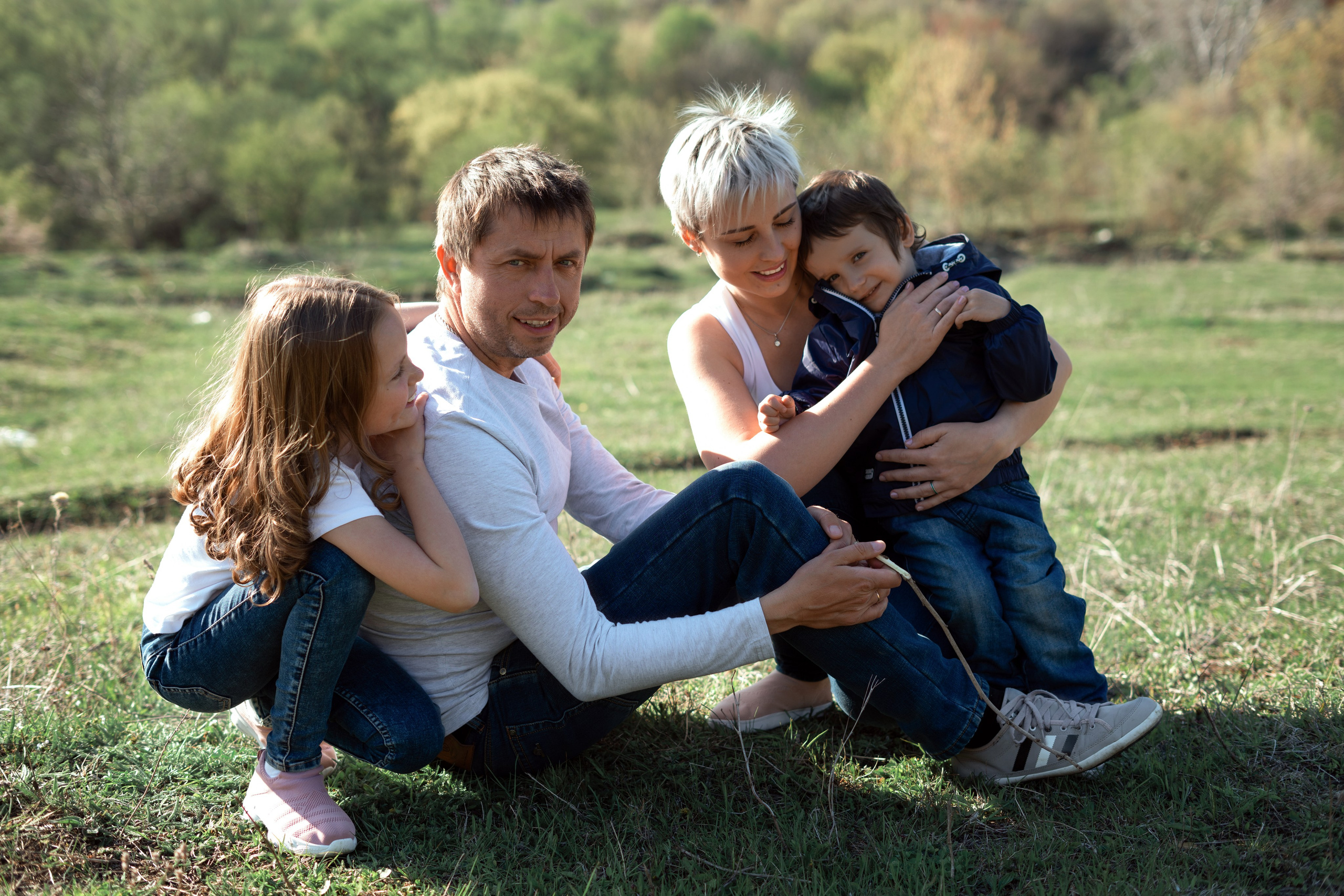 Семейная фотосессия для Елены и Дмитрия. Фотограф в Кисловодске Наталья Попова