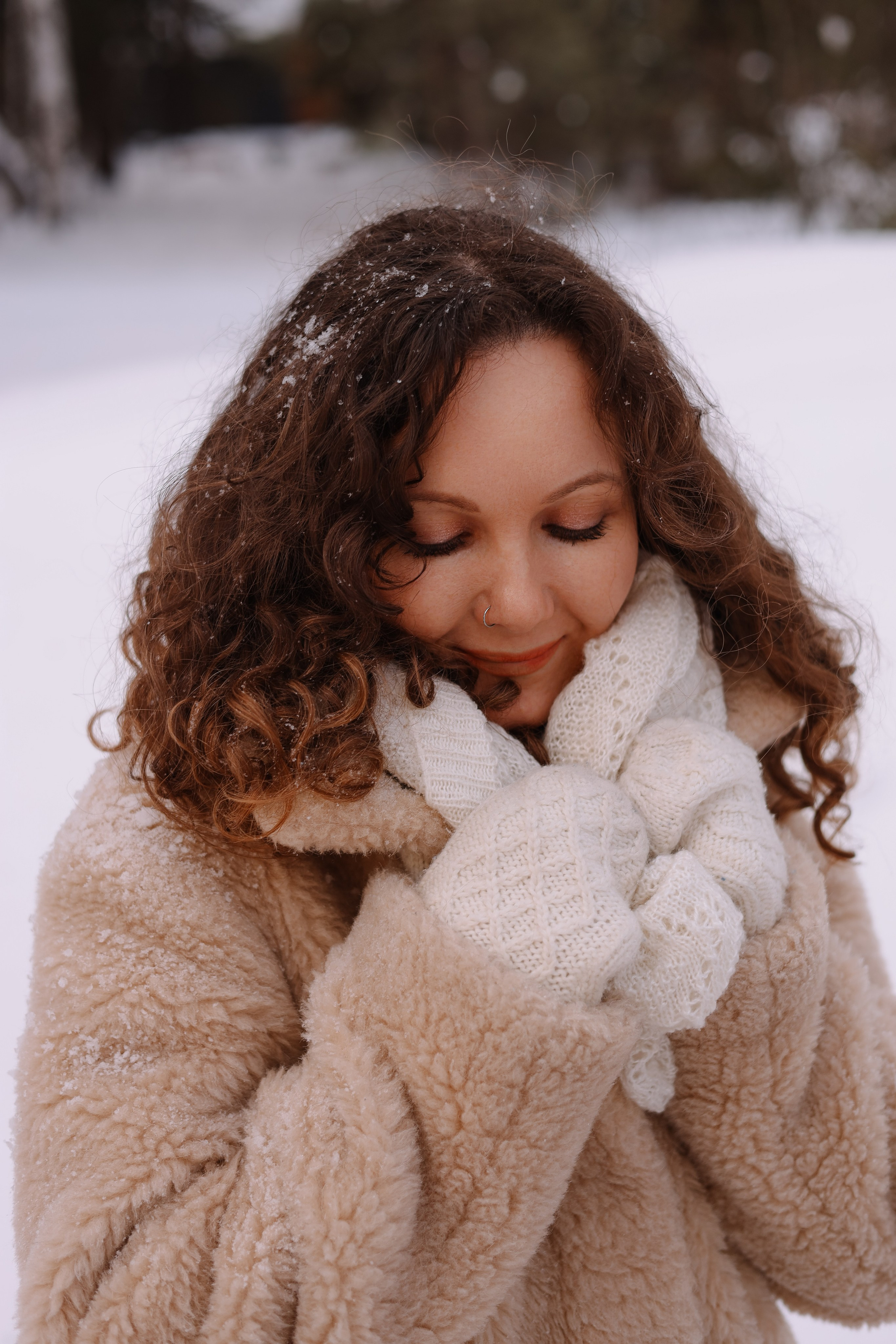 Семья, домик, зима. Marina Shakirova Photography