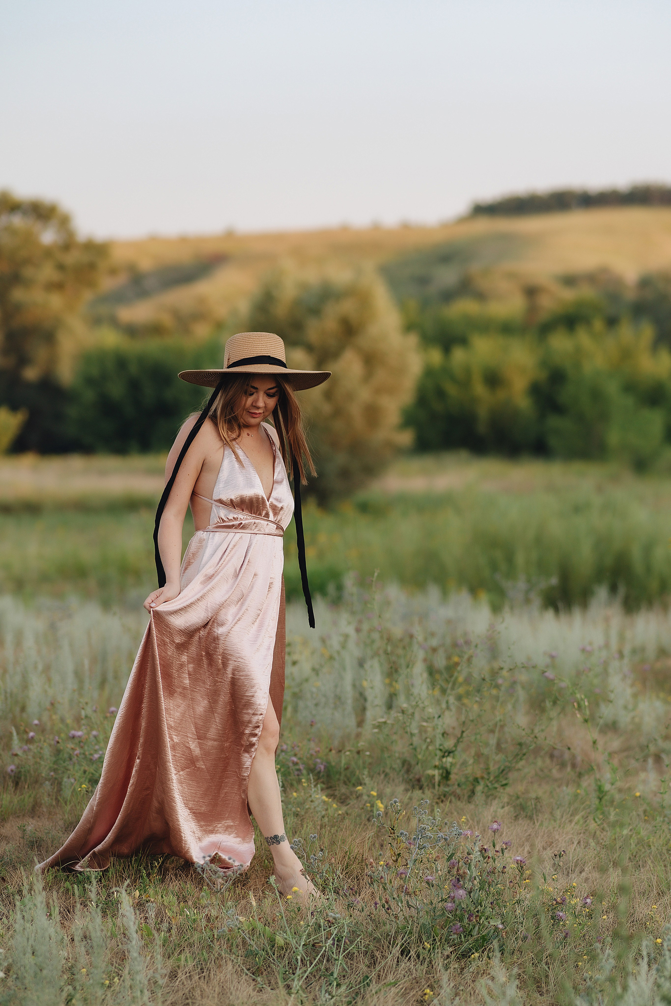 Юлия | Летняя съемка на закате. Фотограф Карина Шмулёва. Воронеж и область