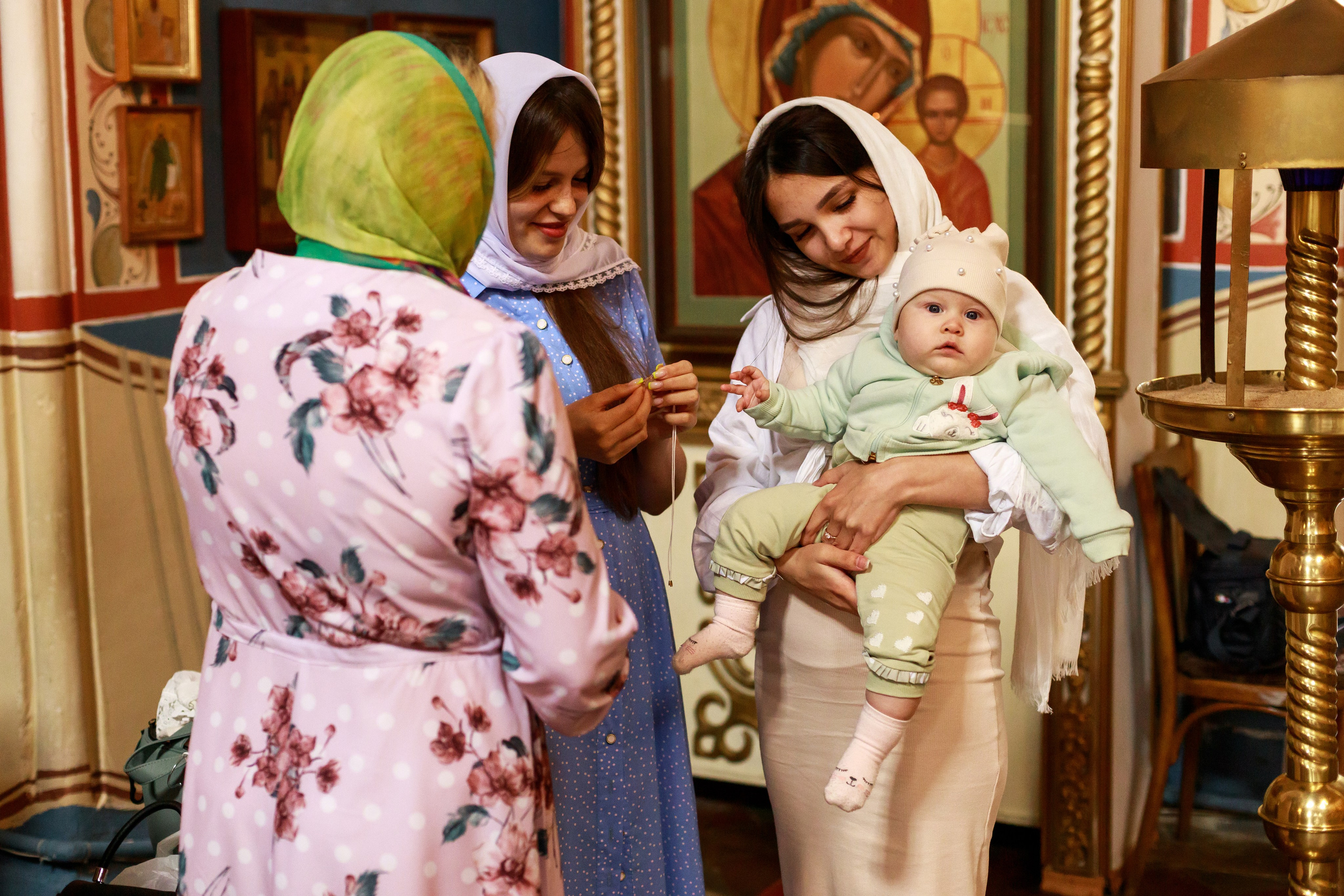 Крещение Ульяши. Фотограф Тверь. Свадебные, семейные, индивидуальные фотосессии