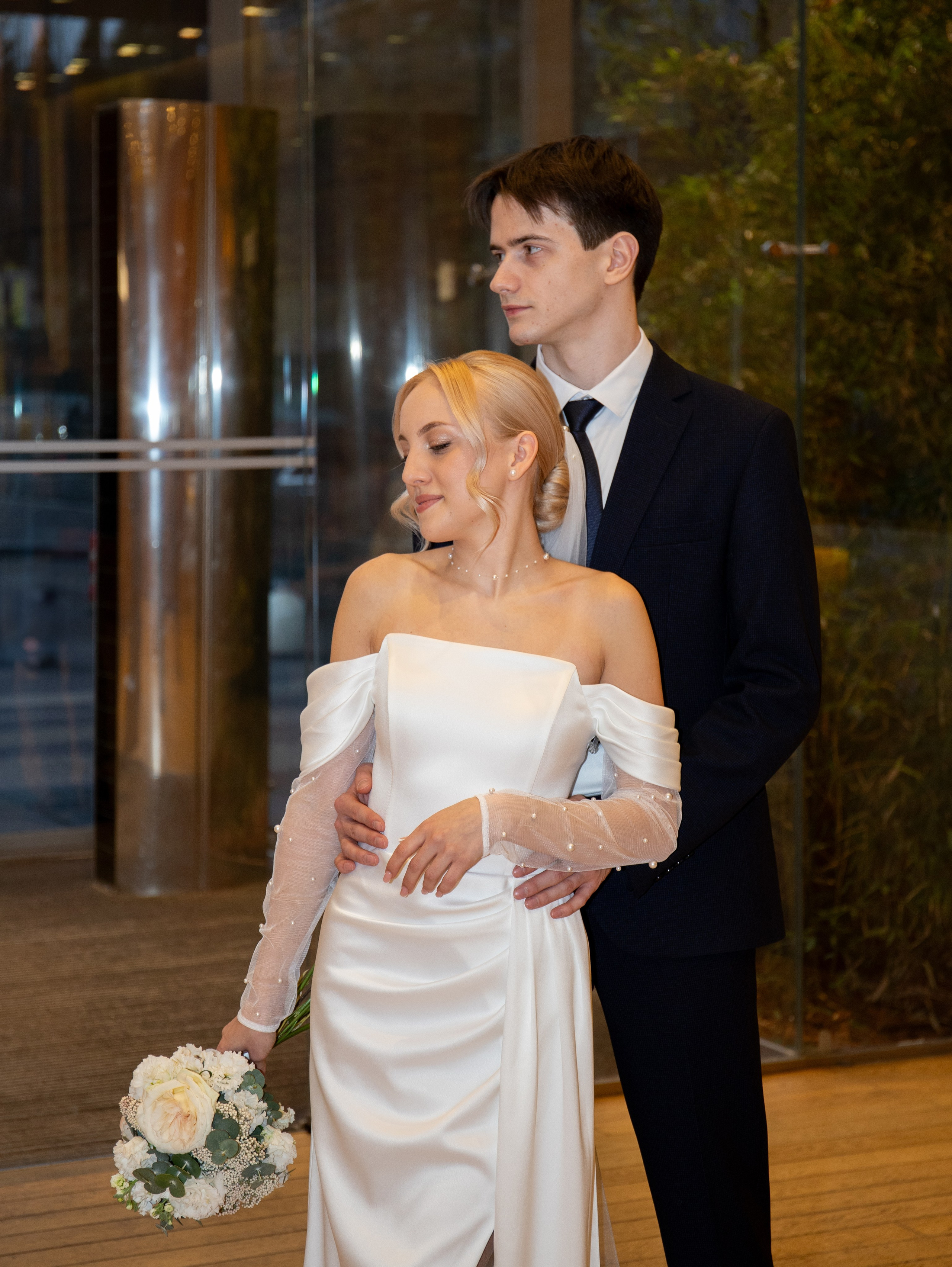 Илья&София (ЗАГС, прогулка, фотостудия). Свадебный и семейный фотограф в Москве Мила Широких