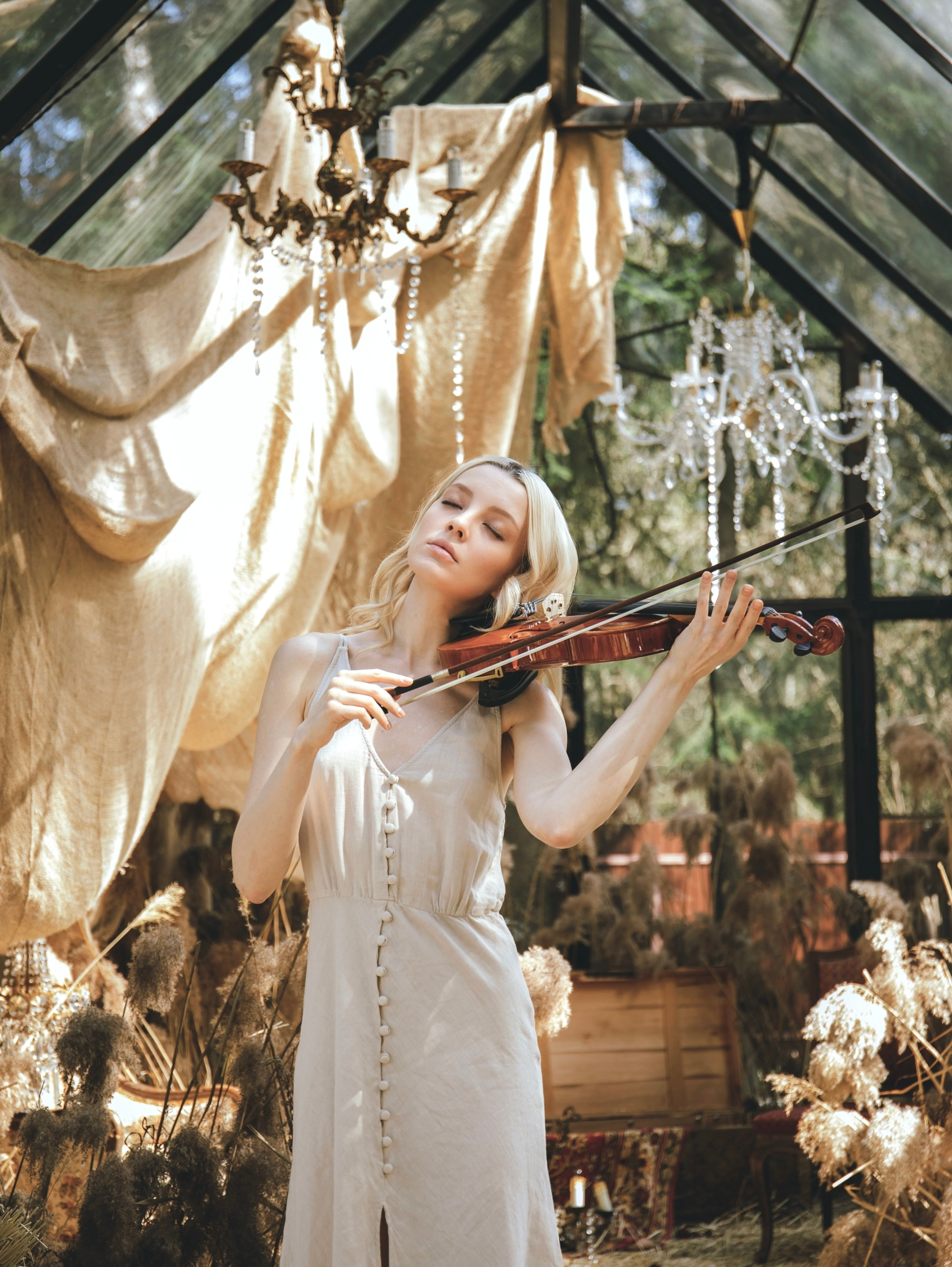 История со скрипкой. Свадебный и семейный фотограф в Москве Мила Широких