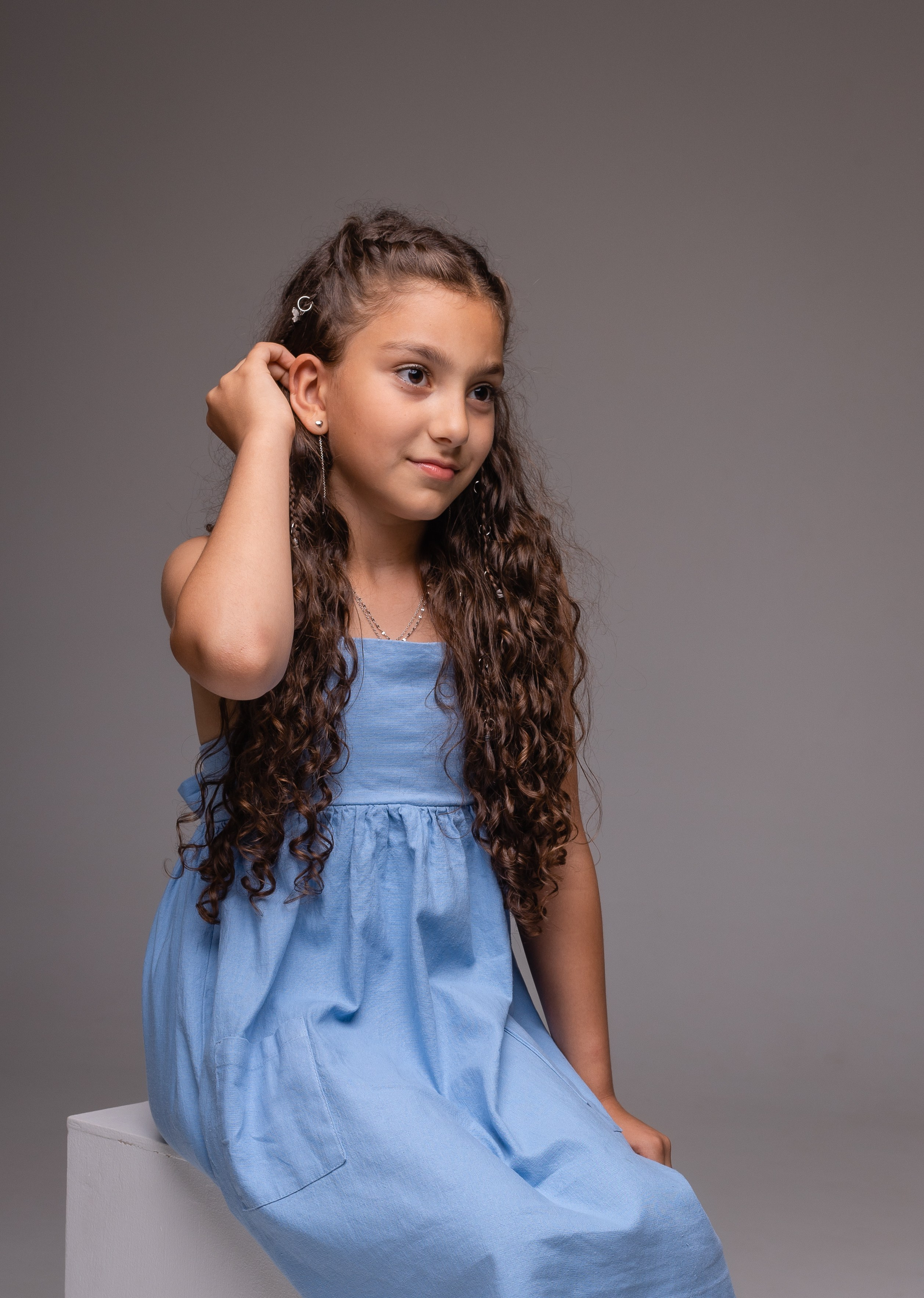 Портретная студийная фотосессия. Фотограф Татьяна Орлова