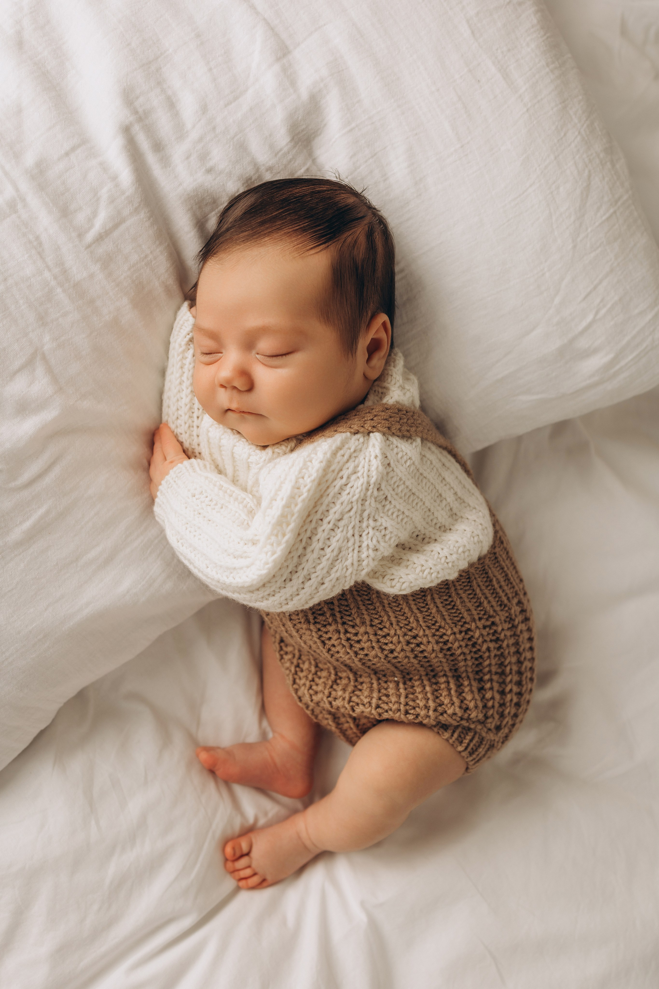 Тимофей 1 месяц. Фотограф новорождённых Newborn Москва