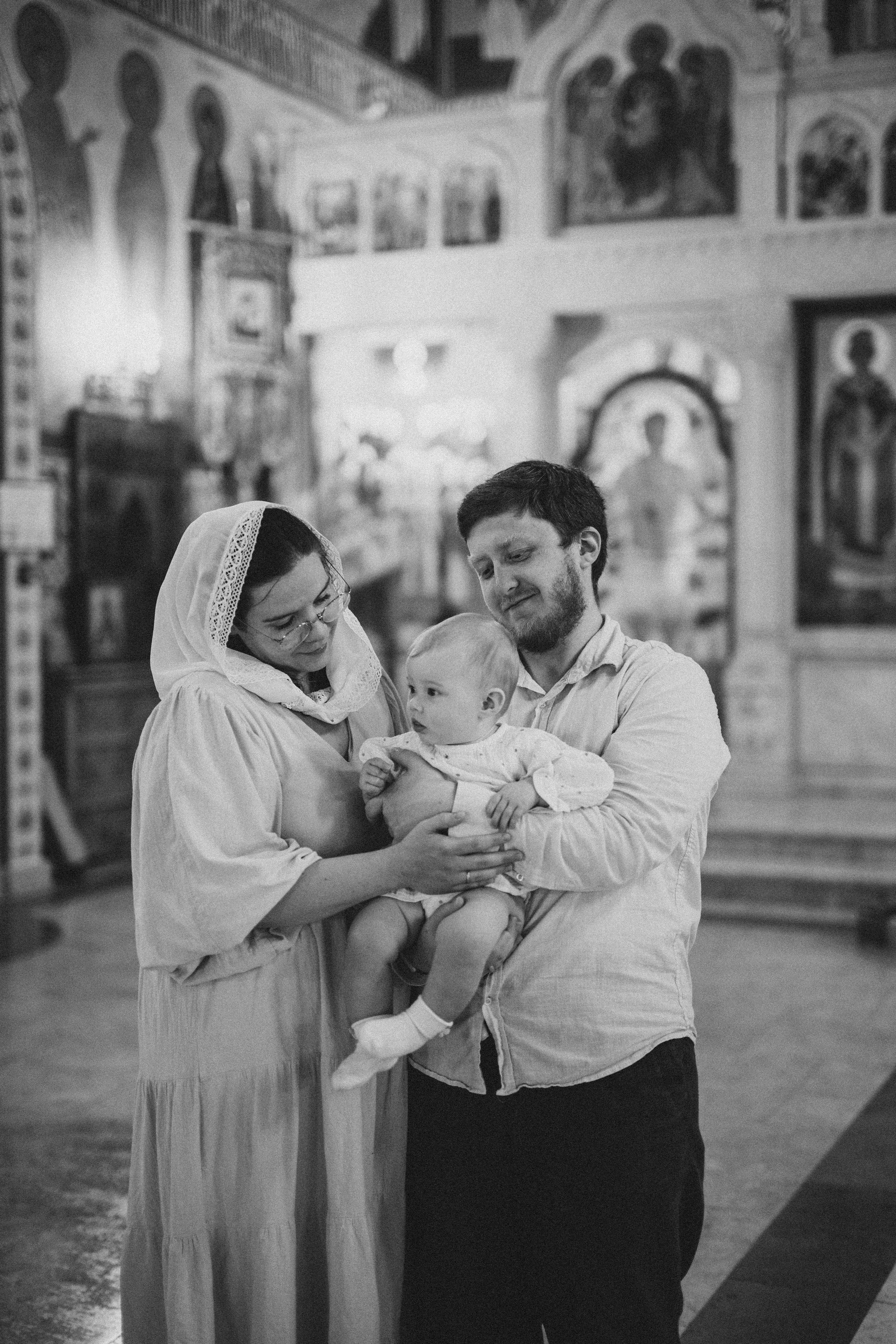 Таинство Крещения Веры. Фотограф новорождённых Newborn Москва