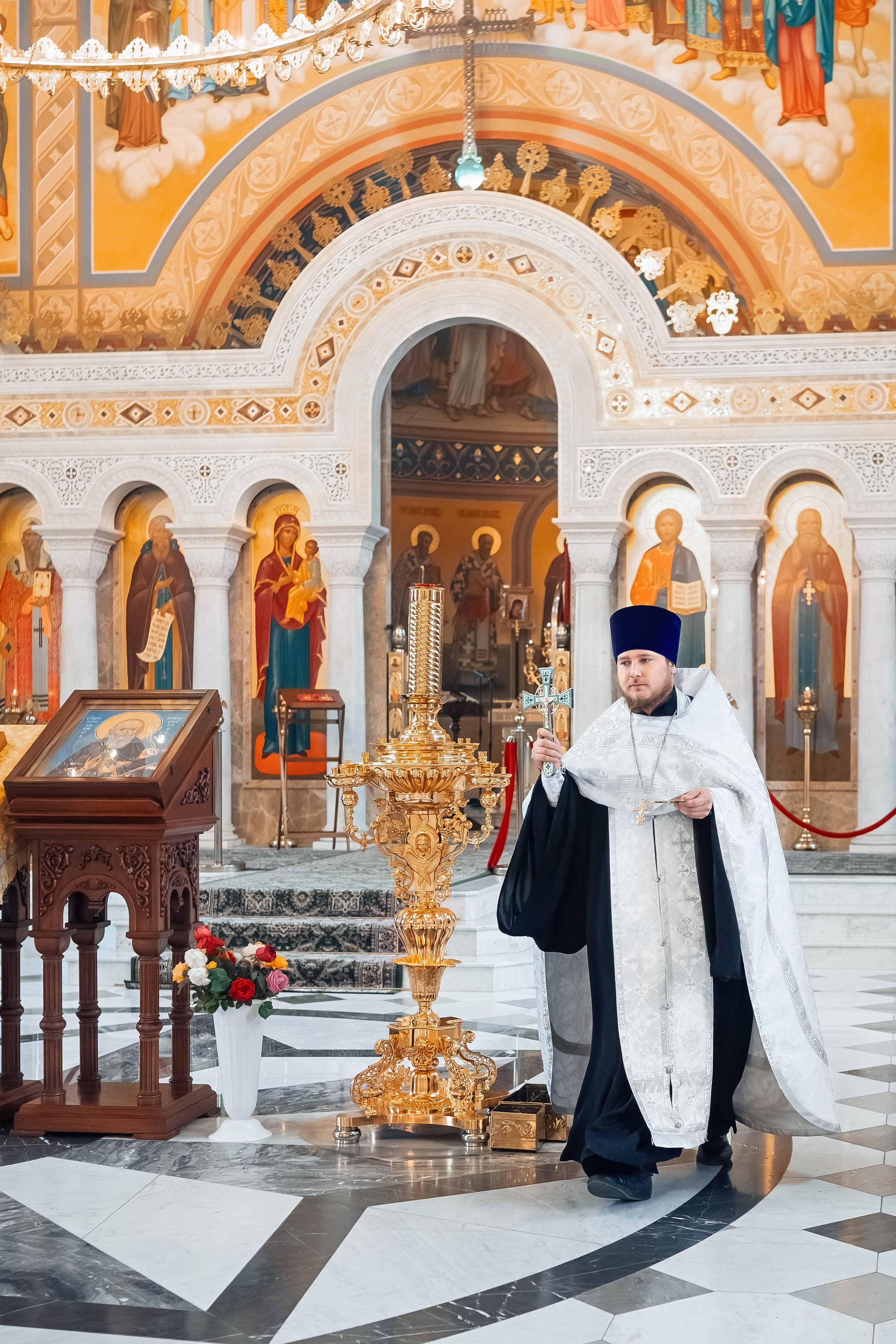 Храм пр. Пимена Угрешского. Церковный фотограф на Таинство Крещения и Венчания в Оренбурге и Оренбургской области Екатерина Белкина