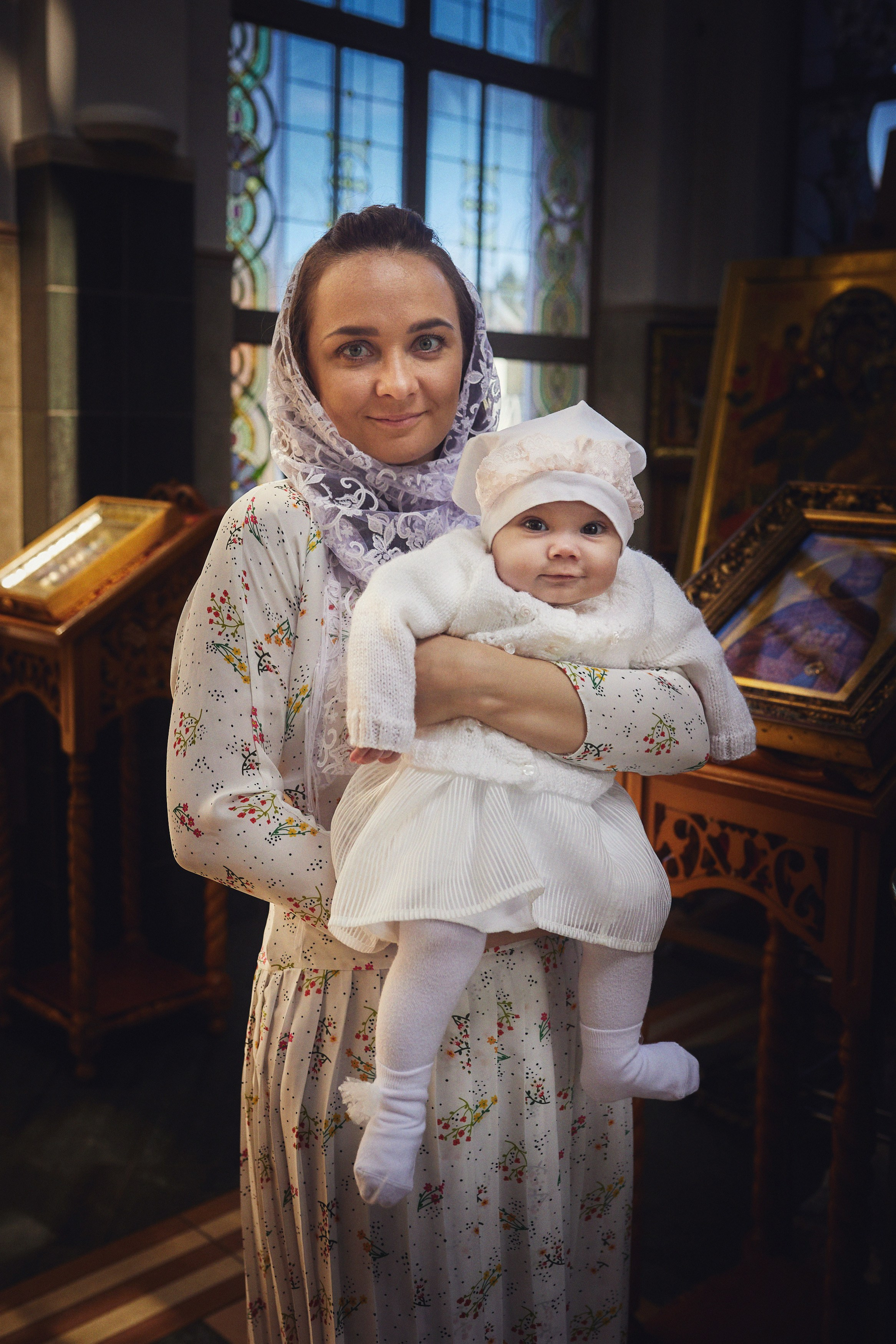 Фотосессия таинства крещения в Минске