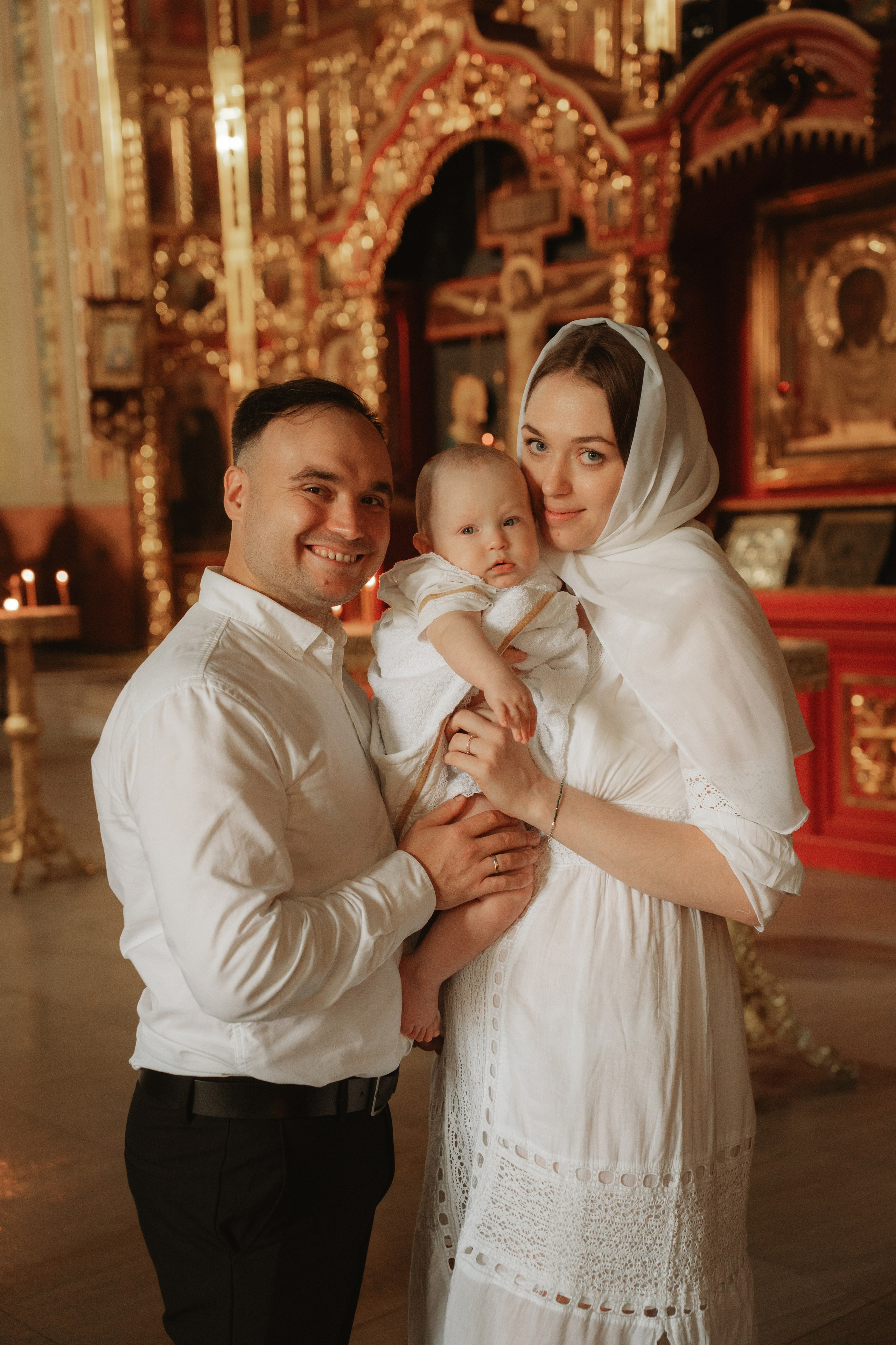 Крещение Матвея. Семейный фотограф • Домашние съемки в Нижнем Новгороде
