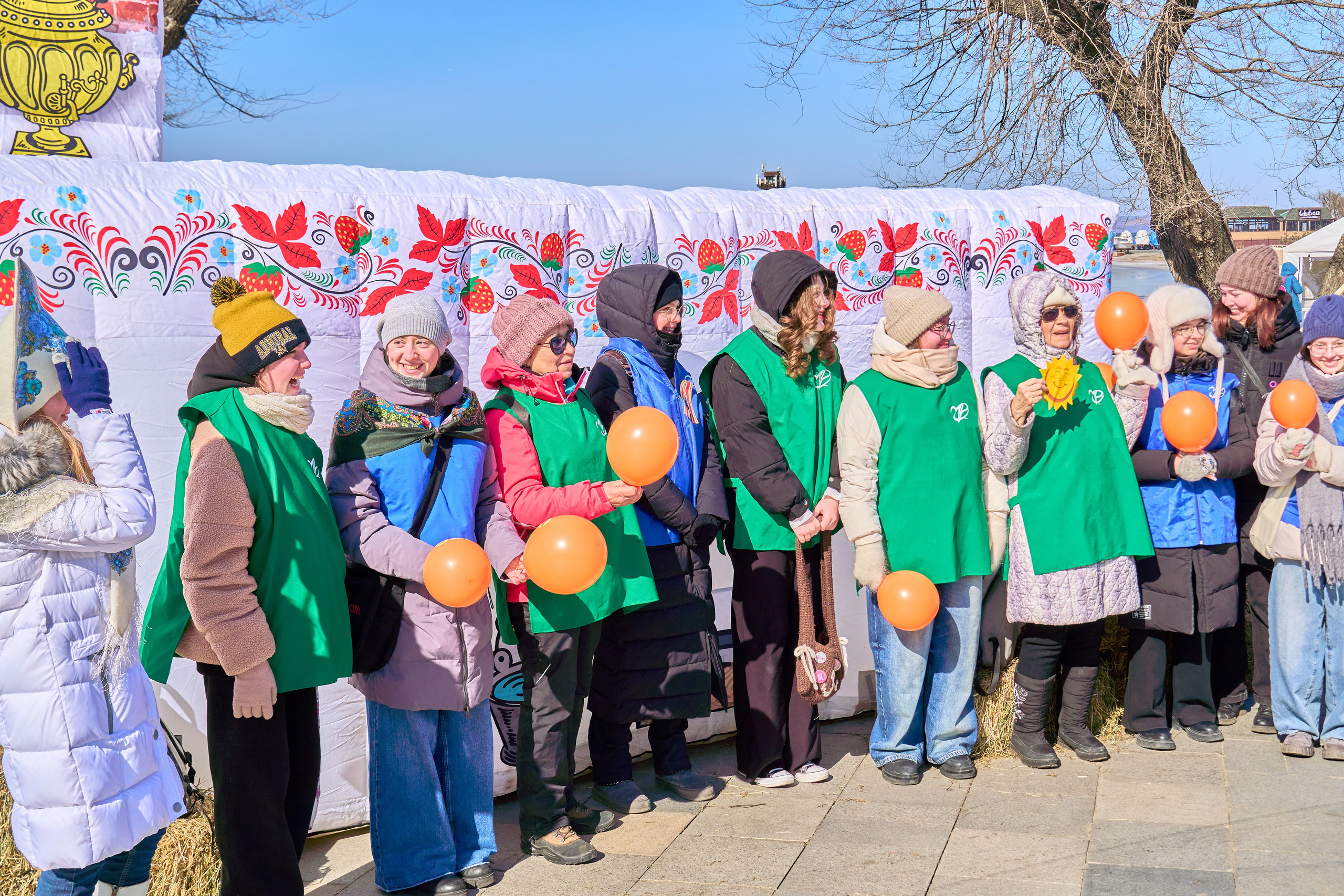 Масленица. Фотограф во Владивостоке