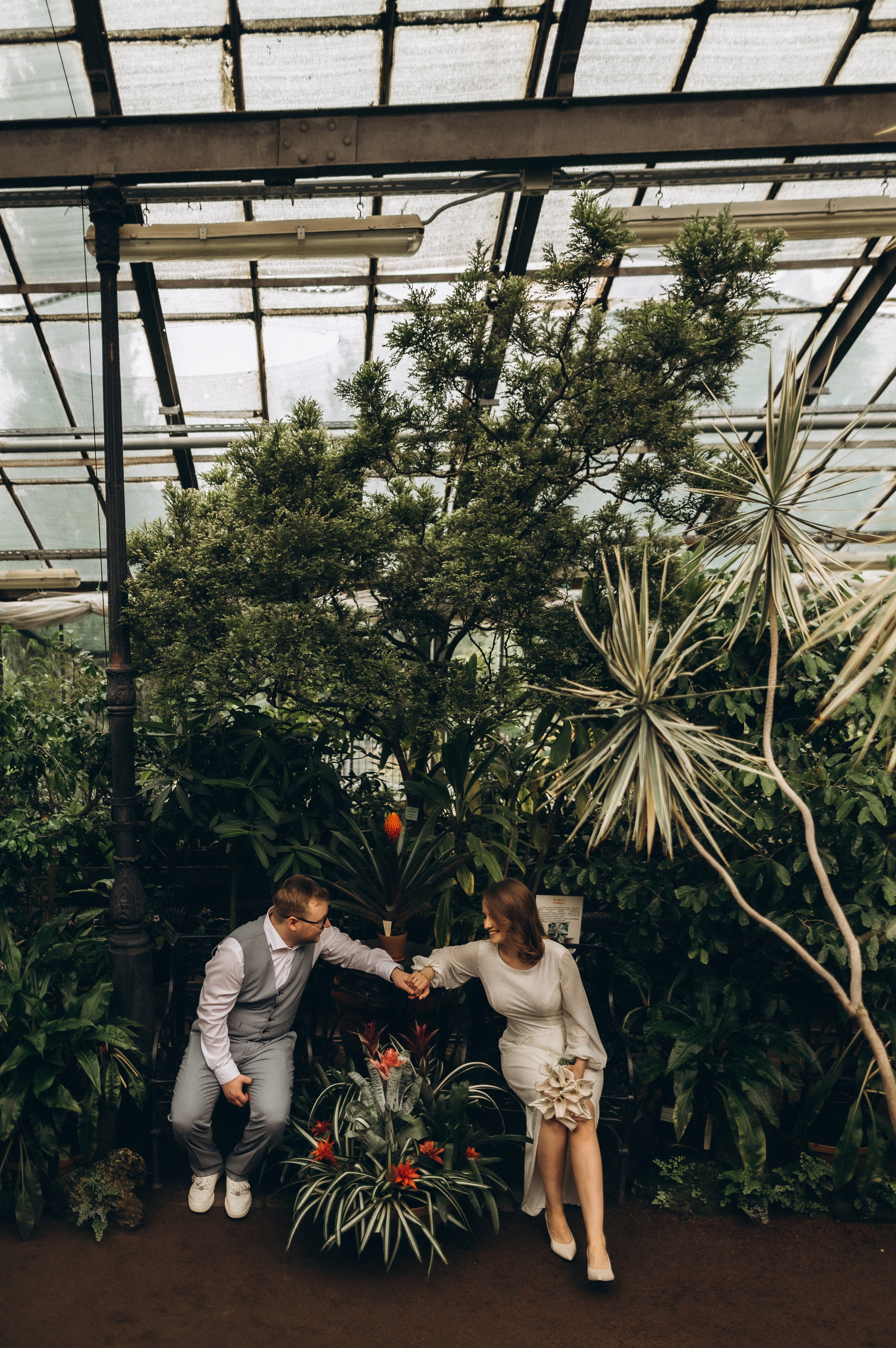 Загс+Оранжерея (камерная свадьба). Фотограф ПИТЕР СПБ Надежда Баранова