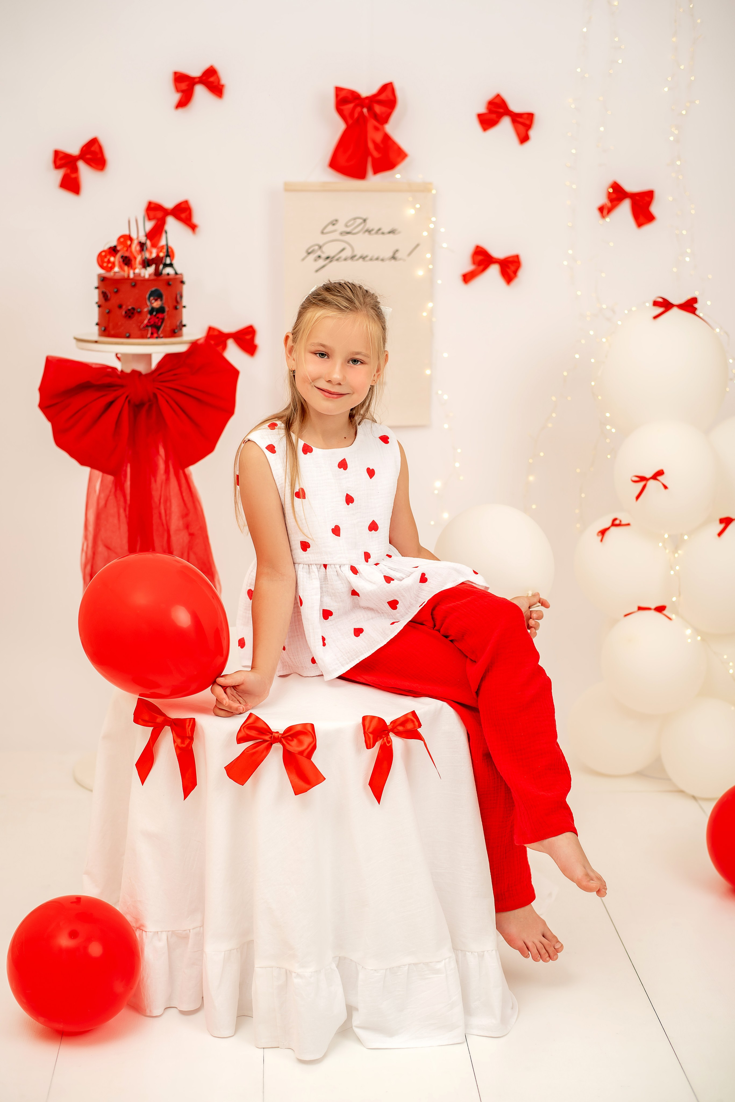 День рождение Елизоветы 7 лет. Семейный и детский фотограф Наталья Горда