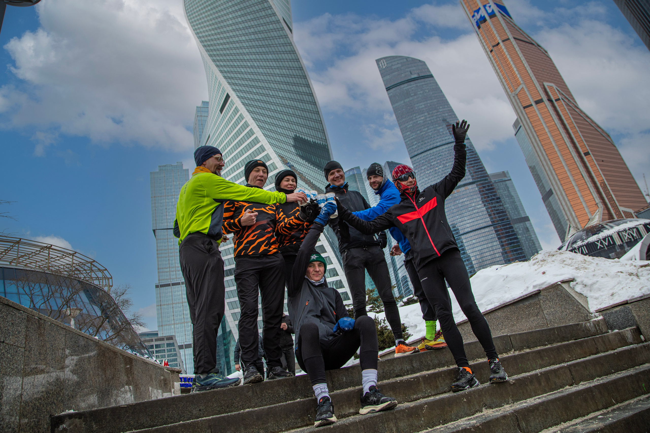 Марафон у дома, 10 этап, SEVERЯNE, 11 февраля 2024 г. Фотограф Сергей Ловкий