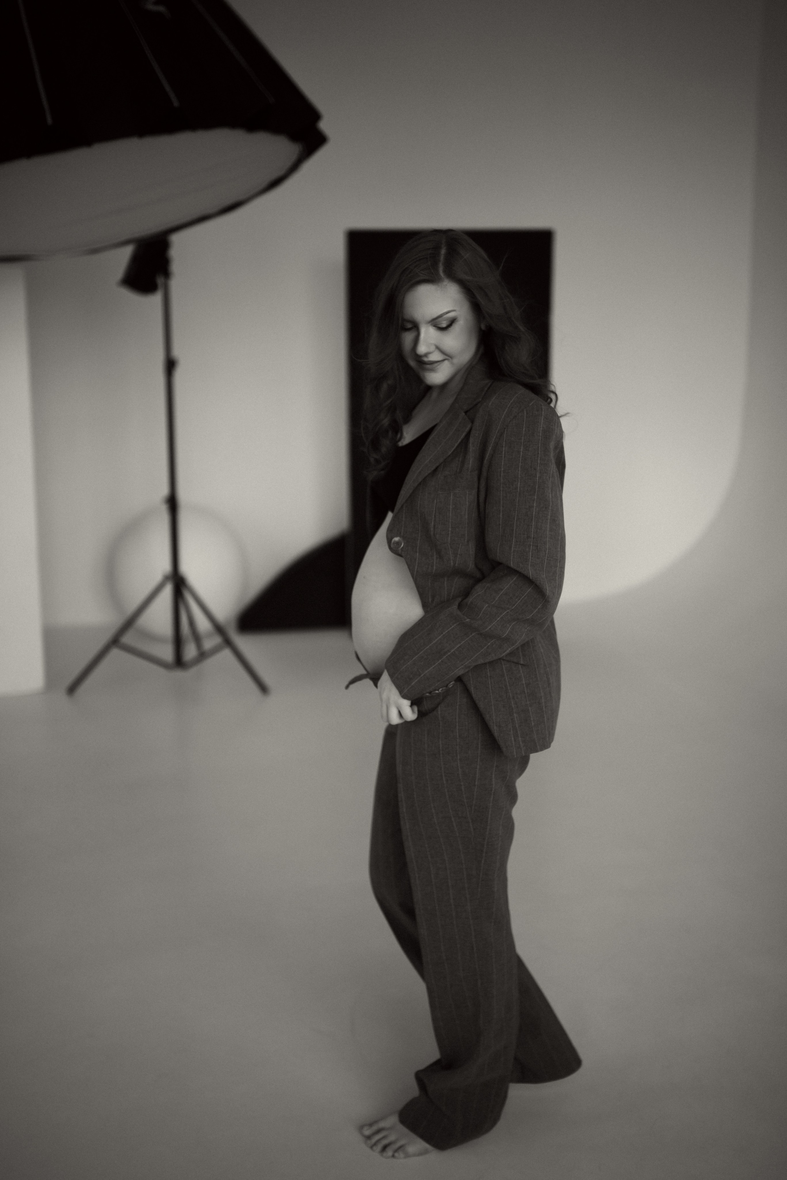 Фотосессия беременности в студии Бутово. Семейная фотосессия Бутово Москва фотограф Алина Морщагина