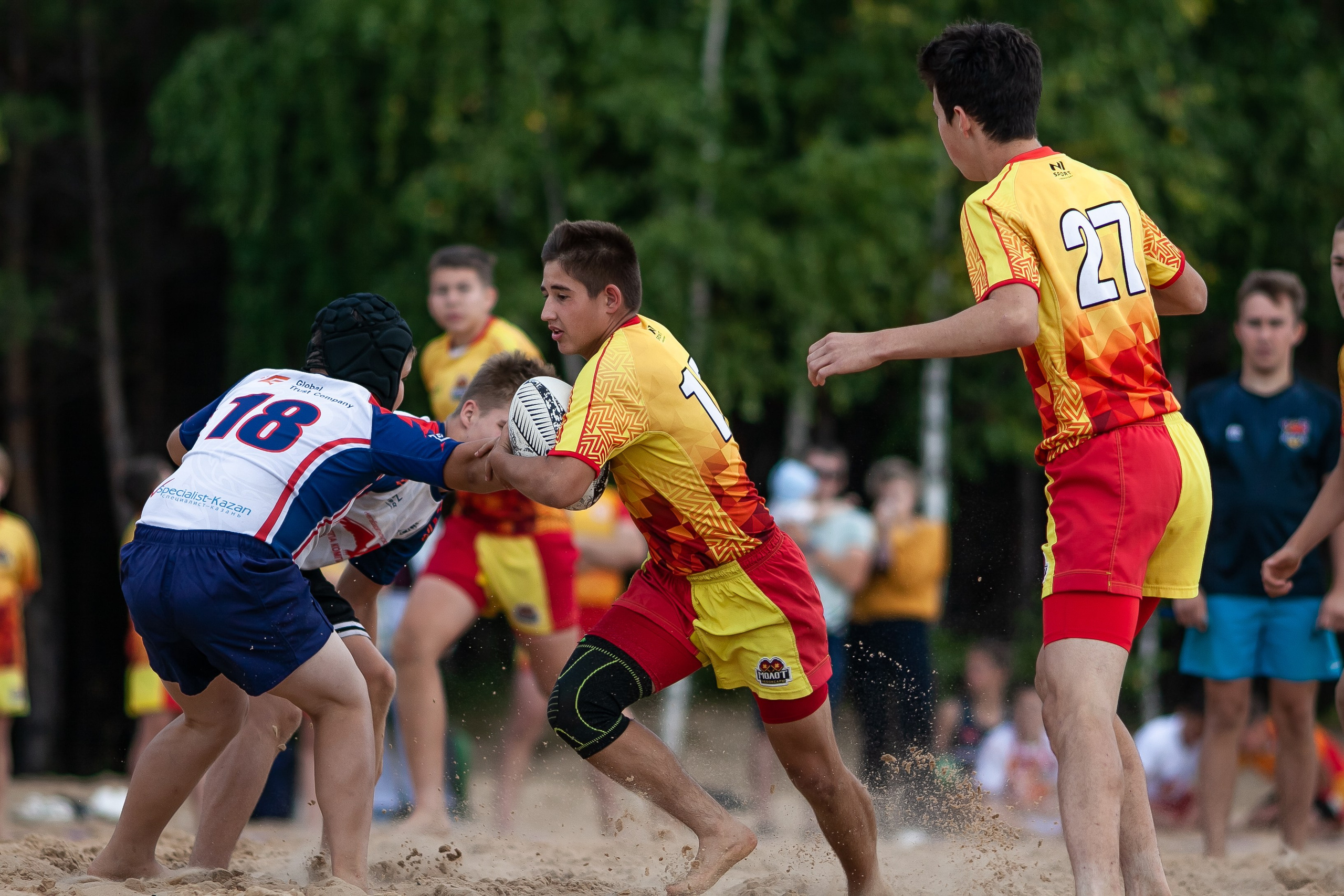 «Кубок «Молота» по пляжному Регби. Фотография