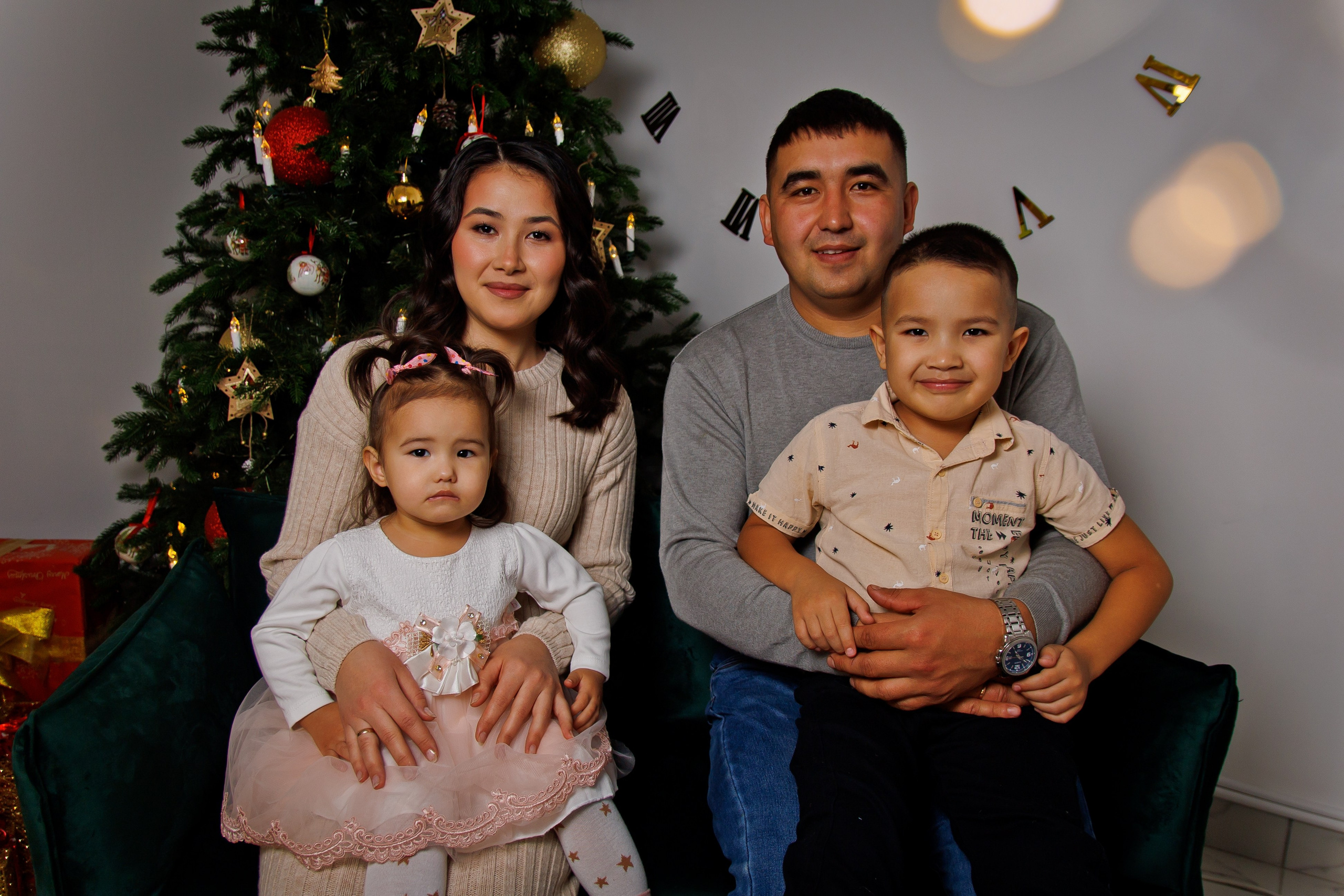 Новогодняя семейная фотосессия. Свадебный фотограф