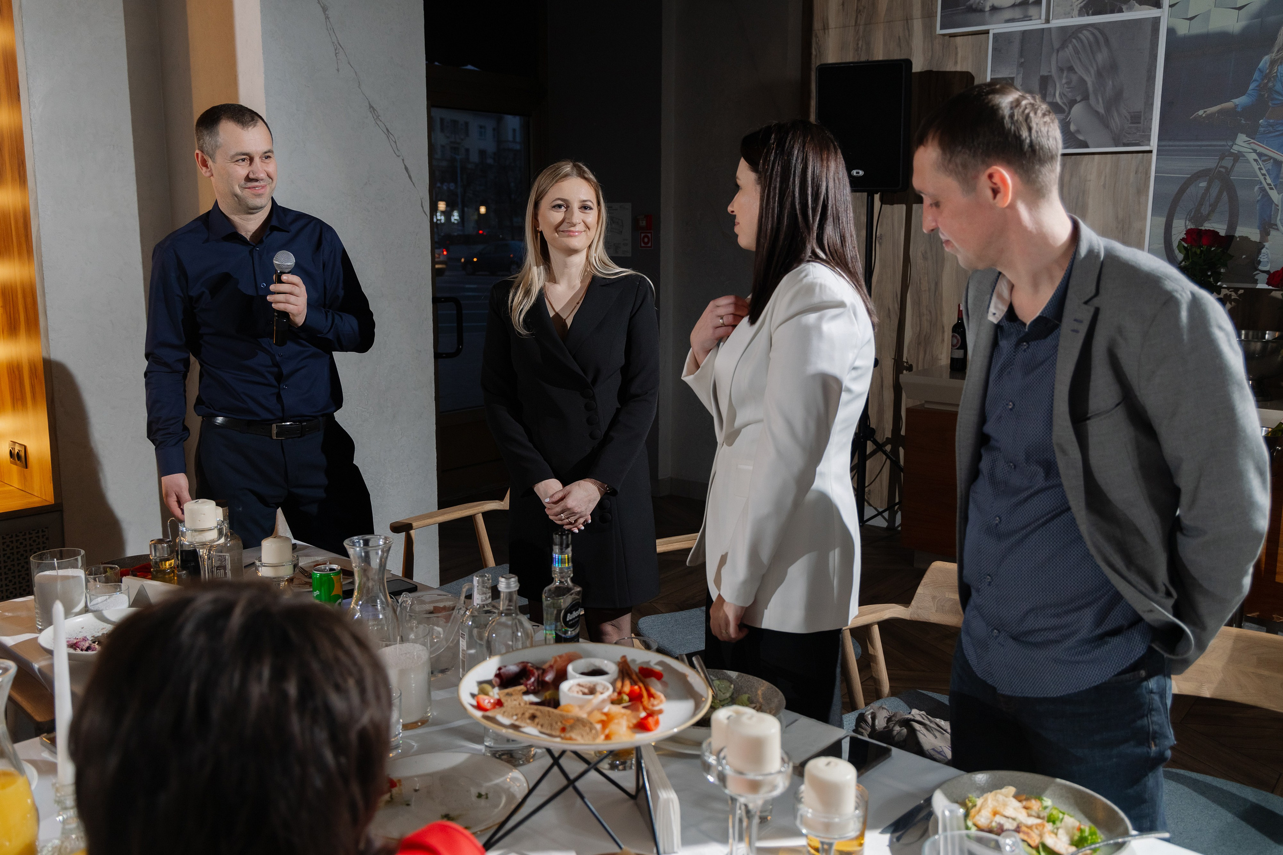 Фотосъемка юбилея в ресторане «Березка» в Минске. Свадебный фотограф в Минске/Беларуси Сергей Спиридонов