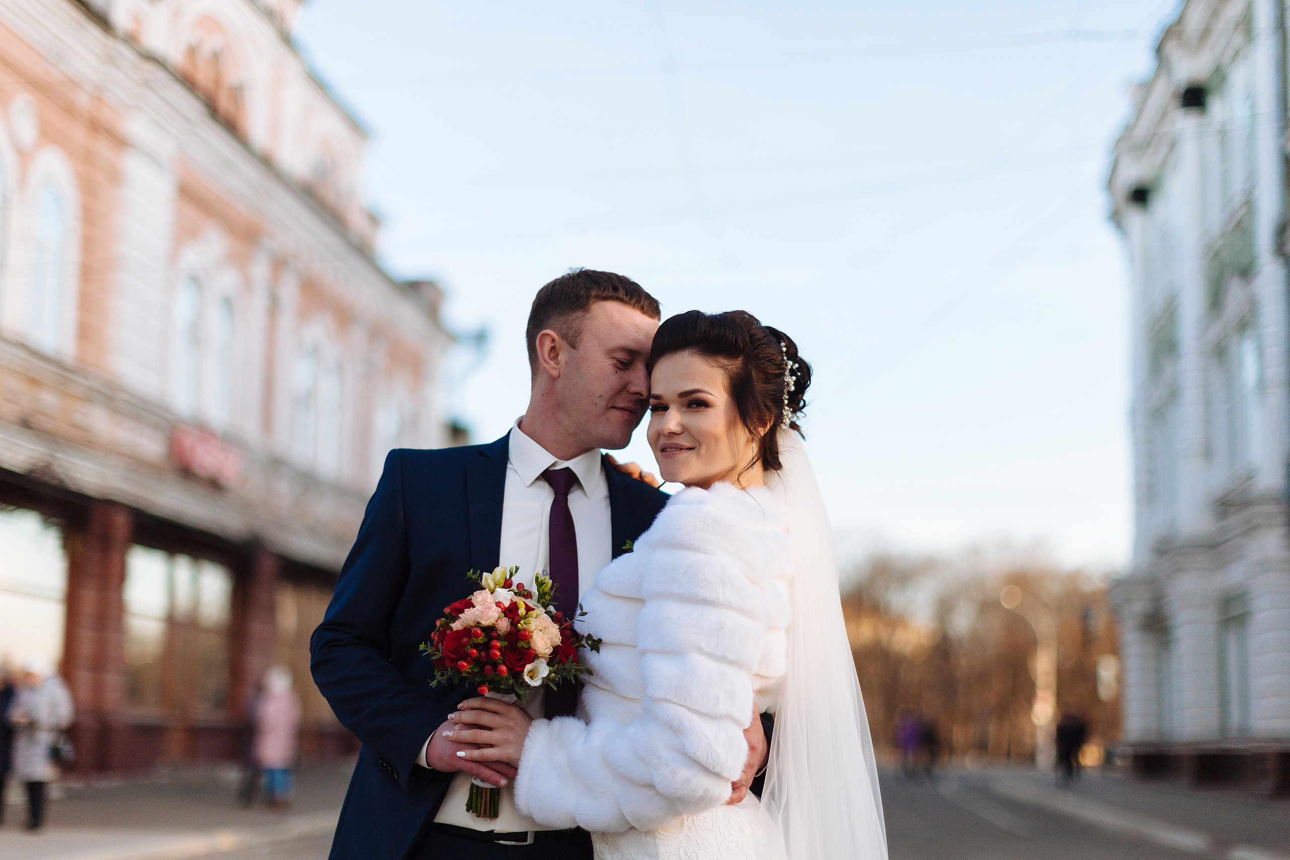 Портретная фотосессия невесты  в фотостудии. Олег Сверчков | Свадебный фотограф Вологда