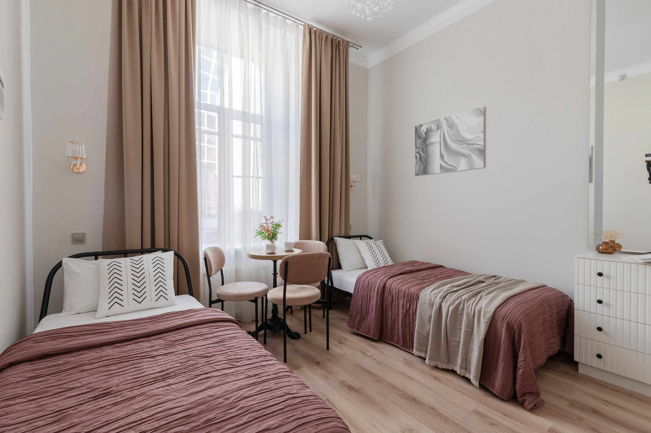 Гостиница на Невском. Интерьерный фотограф в Санкт-Петербурге Ксения Сорокина