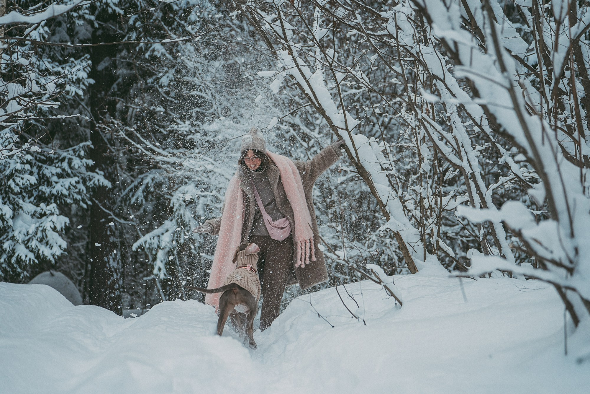 Лена и Фанни. Фотограф анималист в Москве и Санкт-Петербурге Свиридова Анна