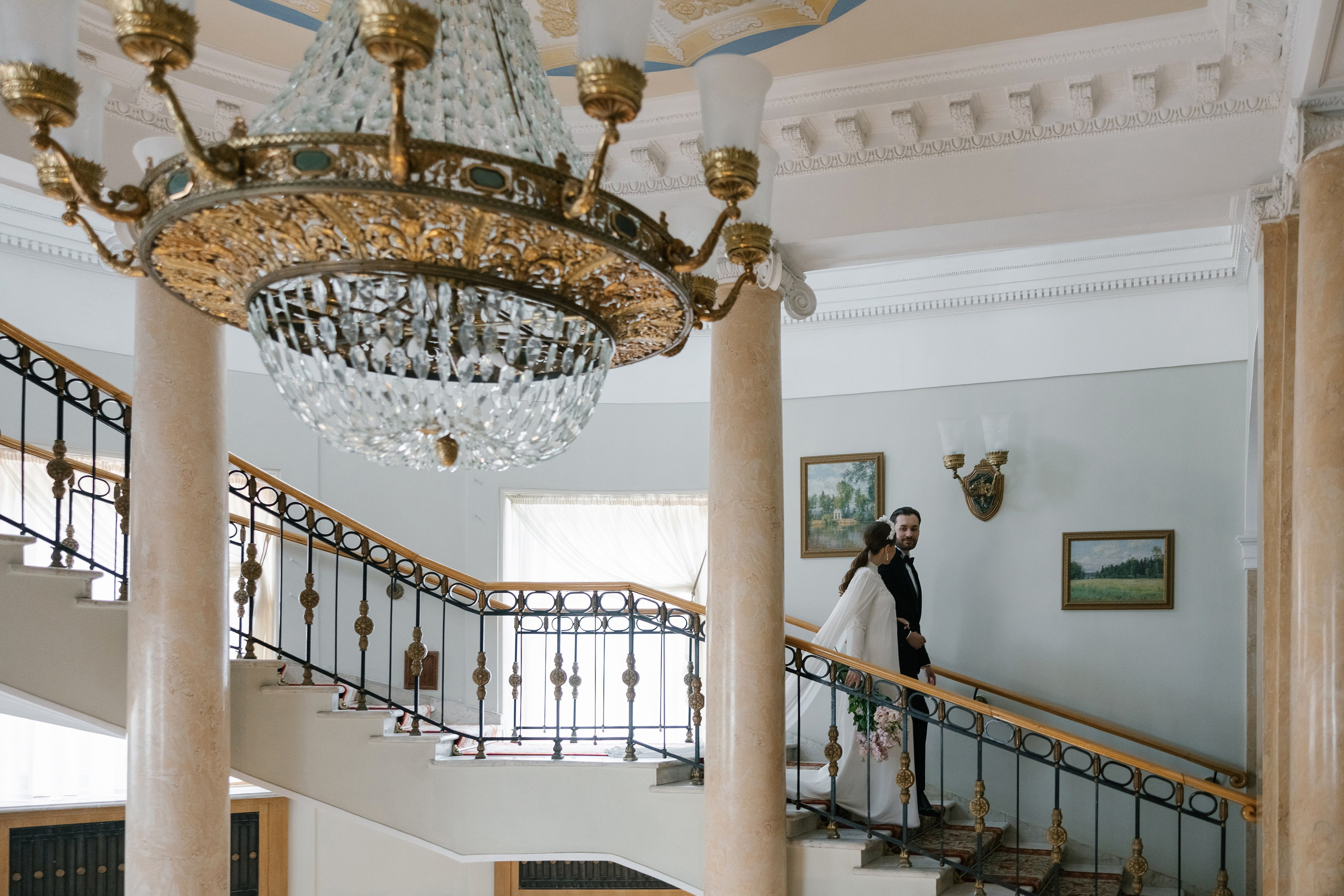 Анастасия и Богдан: усадьба Морозовка. Свадебный фотограф Москва