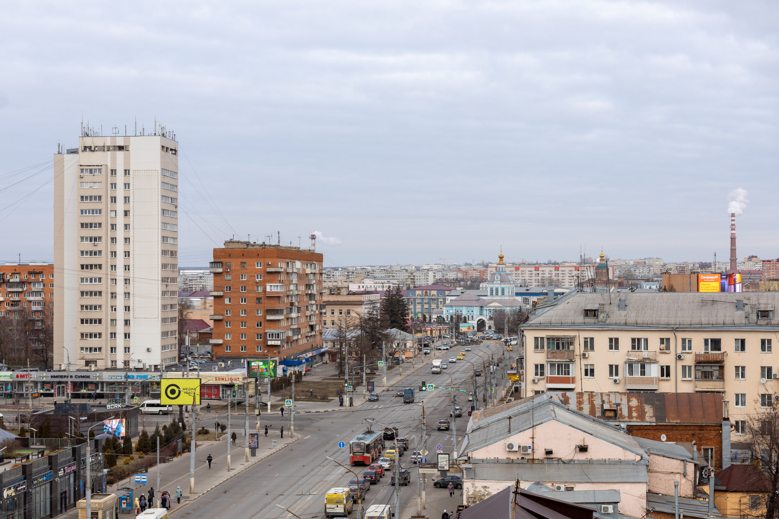 Виды на центр Тулы из СК Рояль. Фотограф в Туле Крупский АнДРей. Фотостудия «КАДР71» в Туле