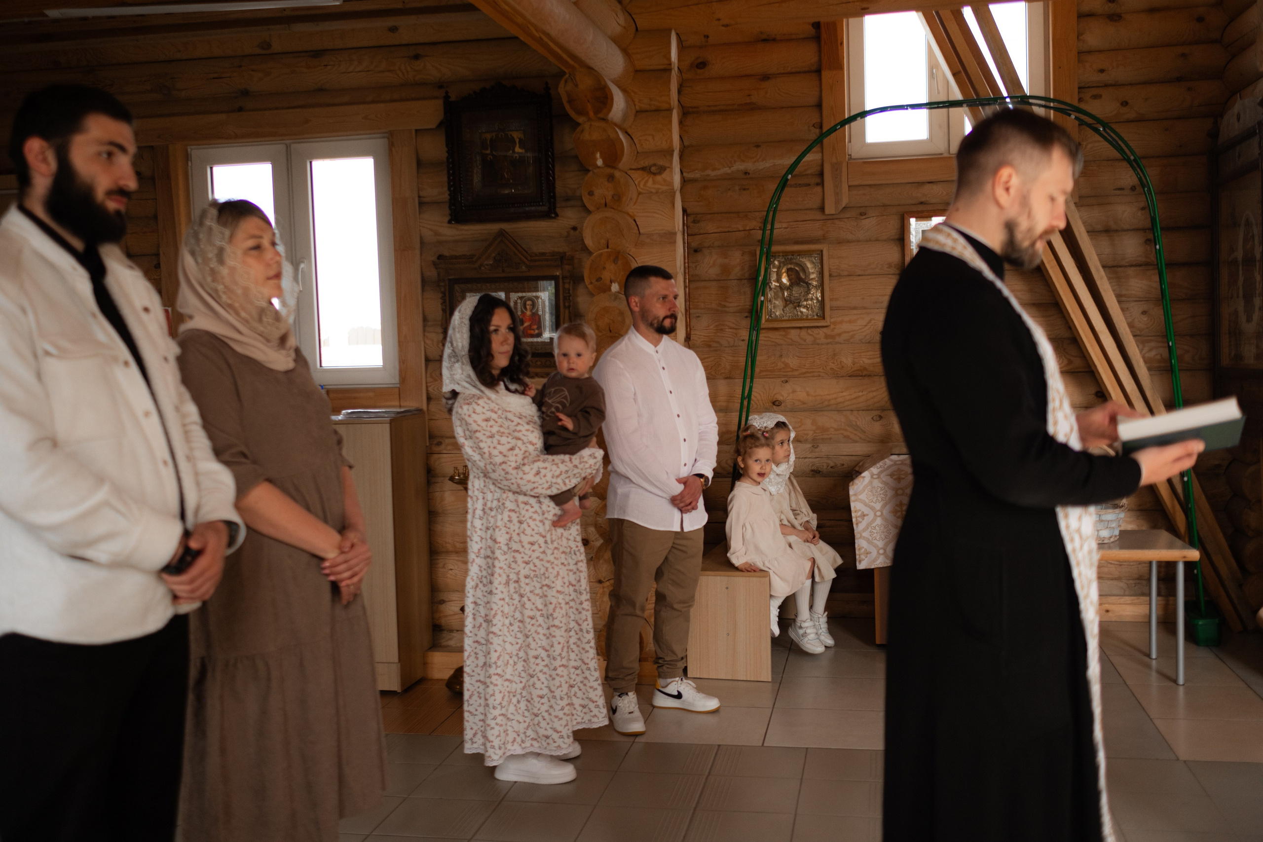 Крещение Максима. Семейный фотограф в Санкт-Петербурге Дарья Косянчук