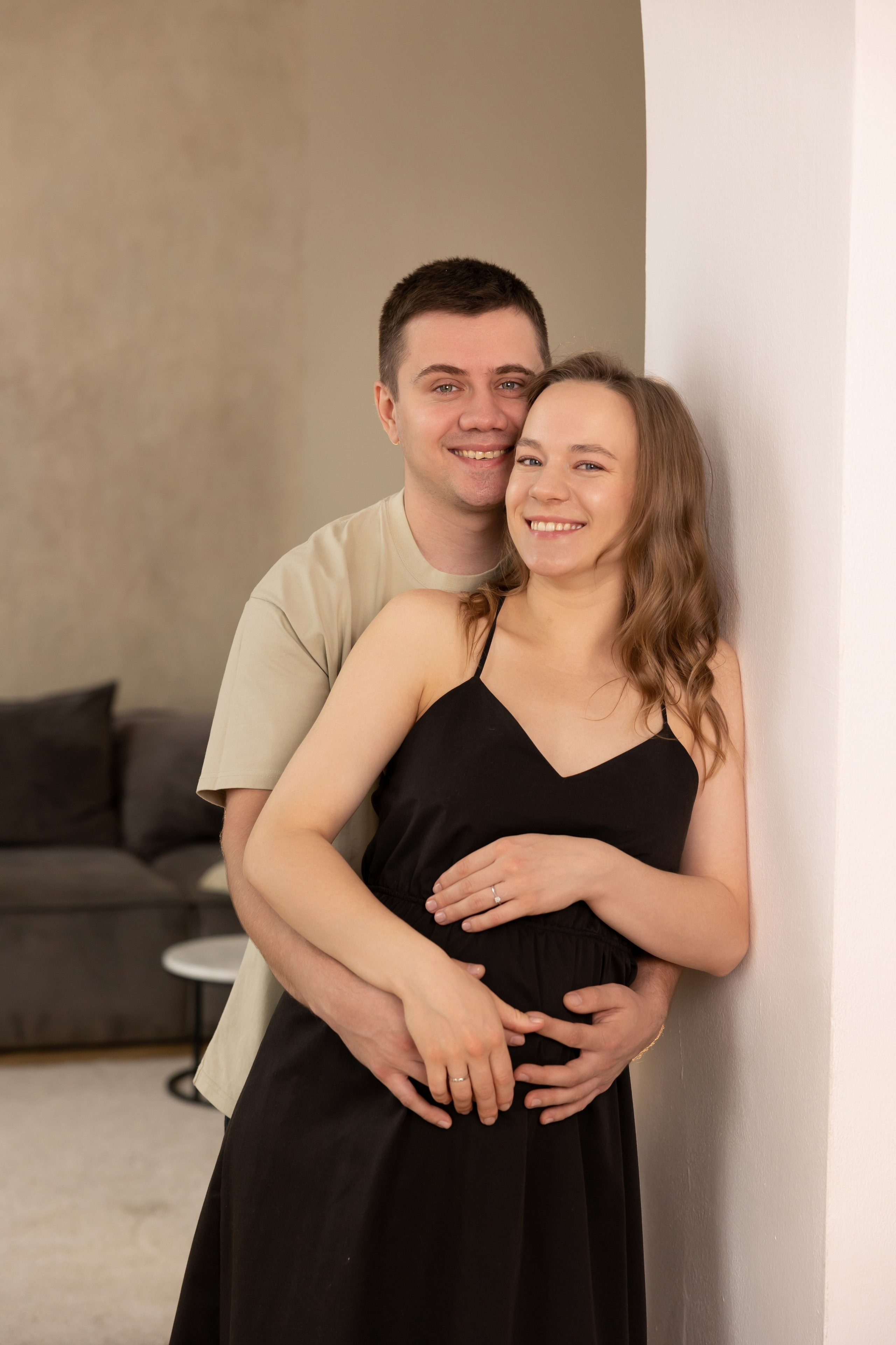 Дарья и Дмитрий семейная фотосессия. Семейный и женский фотограф, стильный репортаж в г. Новосибирск