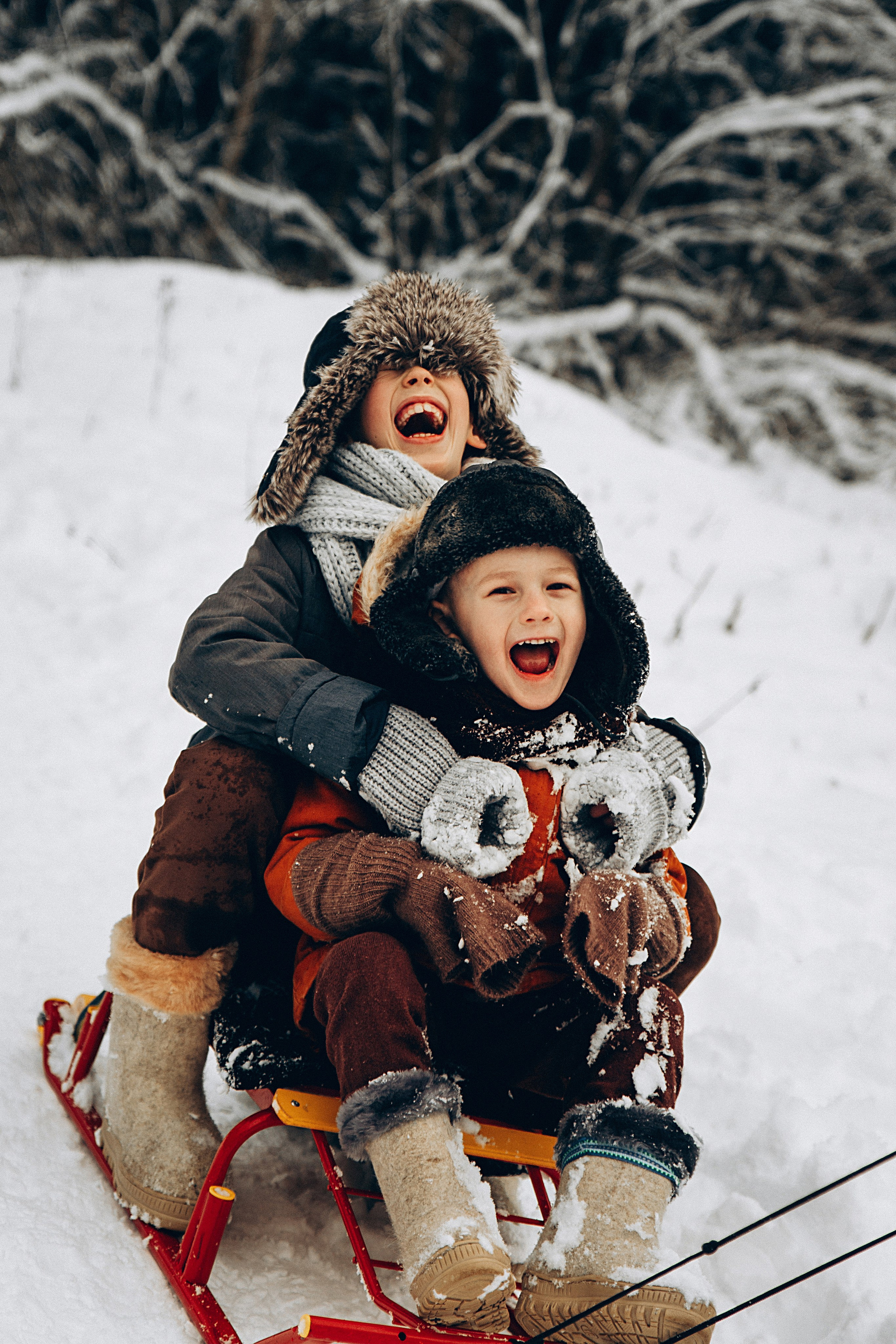 Зимние радости. Репортажный и детский фотограф в Минске