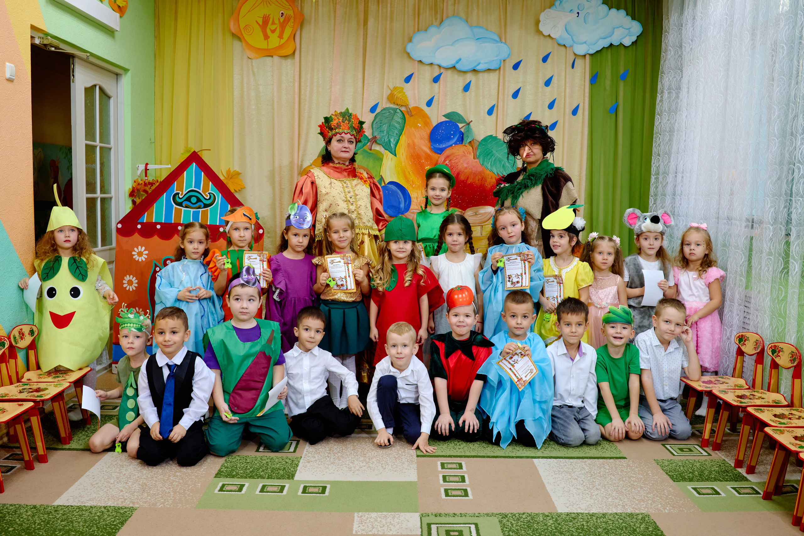 Осенние сьемки в детском саду таганрог. Фотограф Выпускные альбомы Таганрог Сергей Коробченко