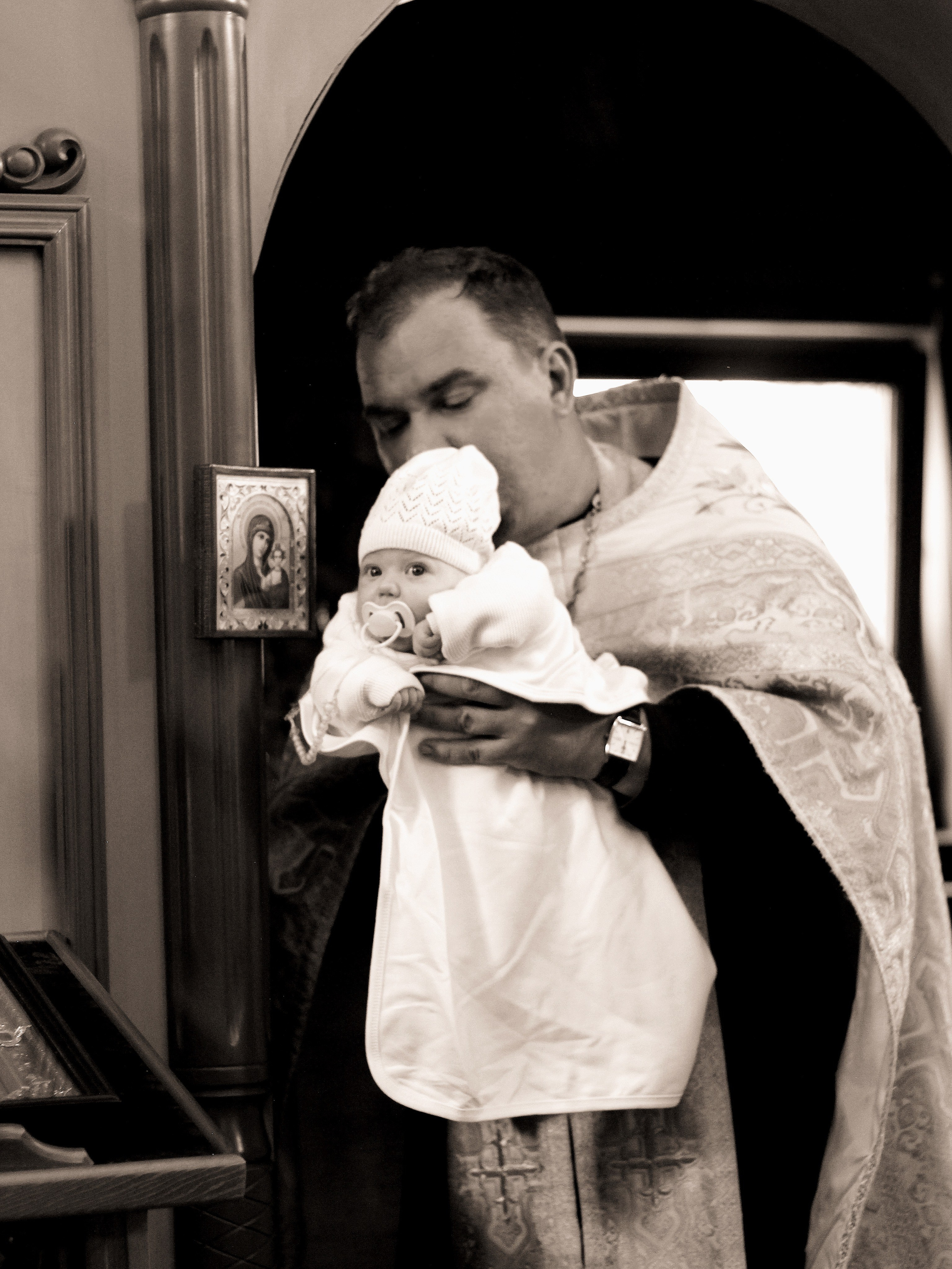 Таинство крещения. Photography Eva