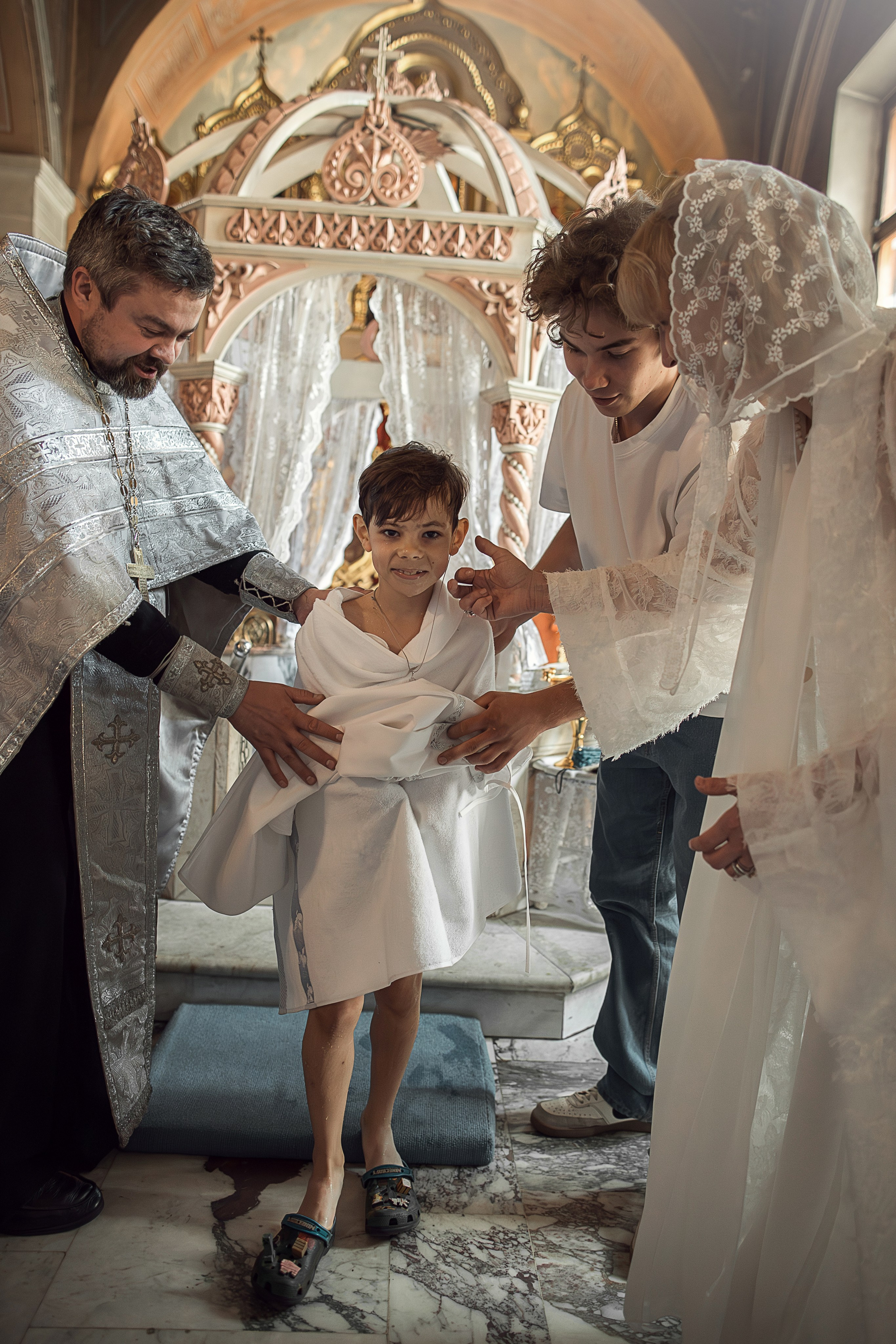Крещение Петр и Есения. Фотограф на крещение, венчание Ольга Парфентьева