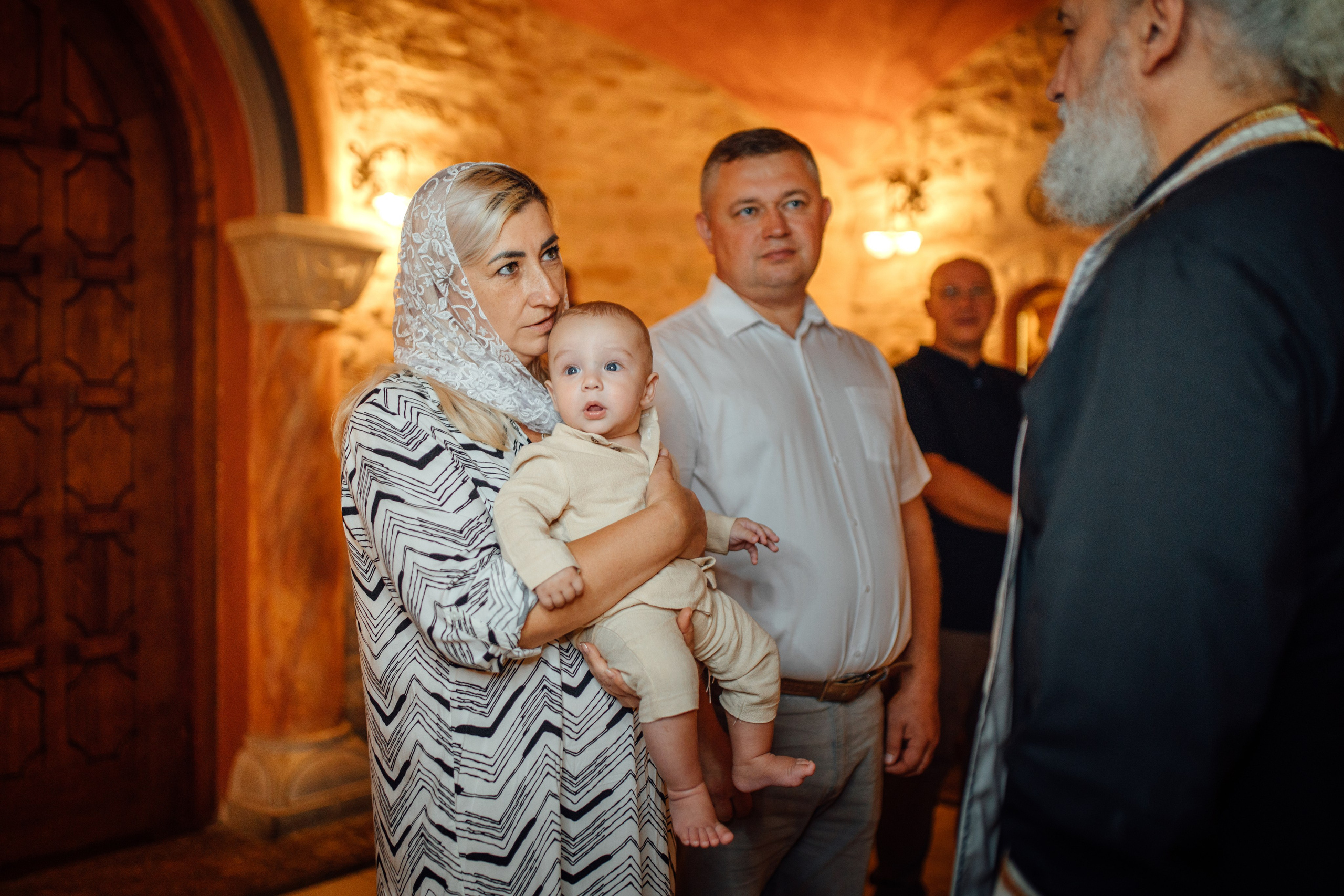 Крещение Егора (Георгия) Державный храм, св. Елисаветенского монастыря, Новинки, август 2024